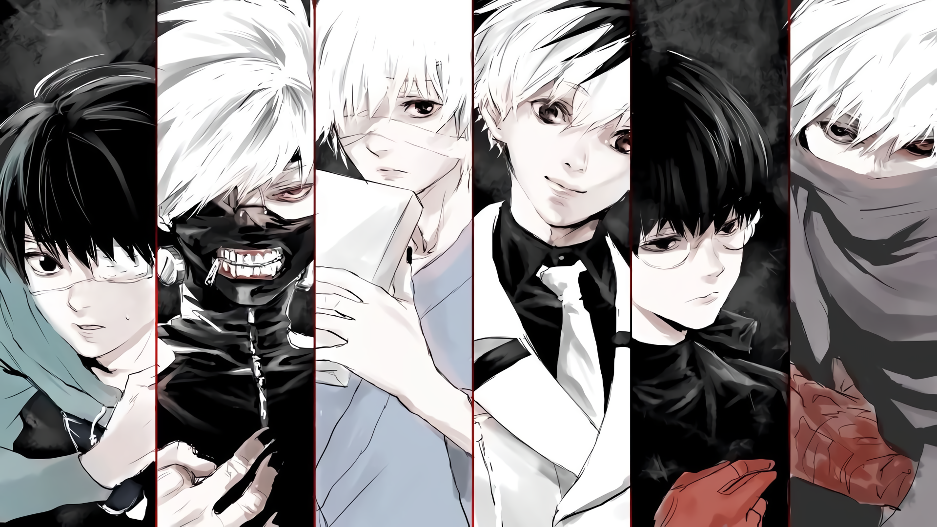 Tokyo Ghoul 1920x1080 Wallpaper Collection