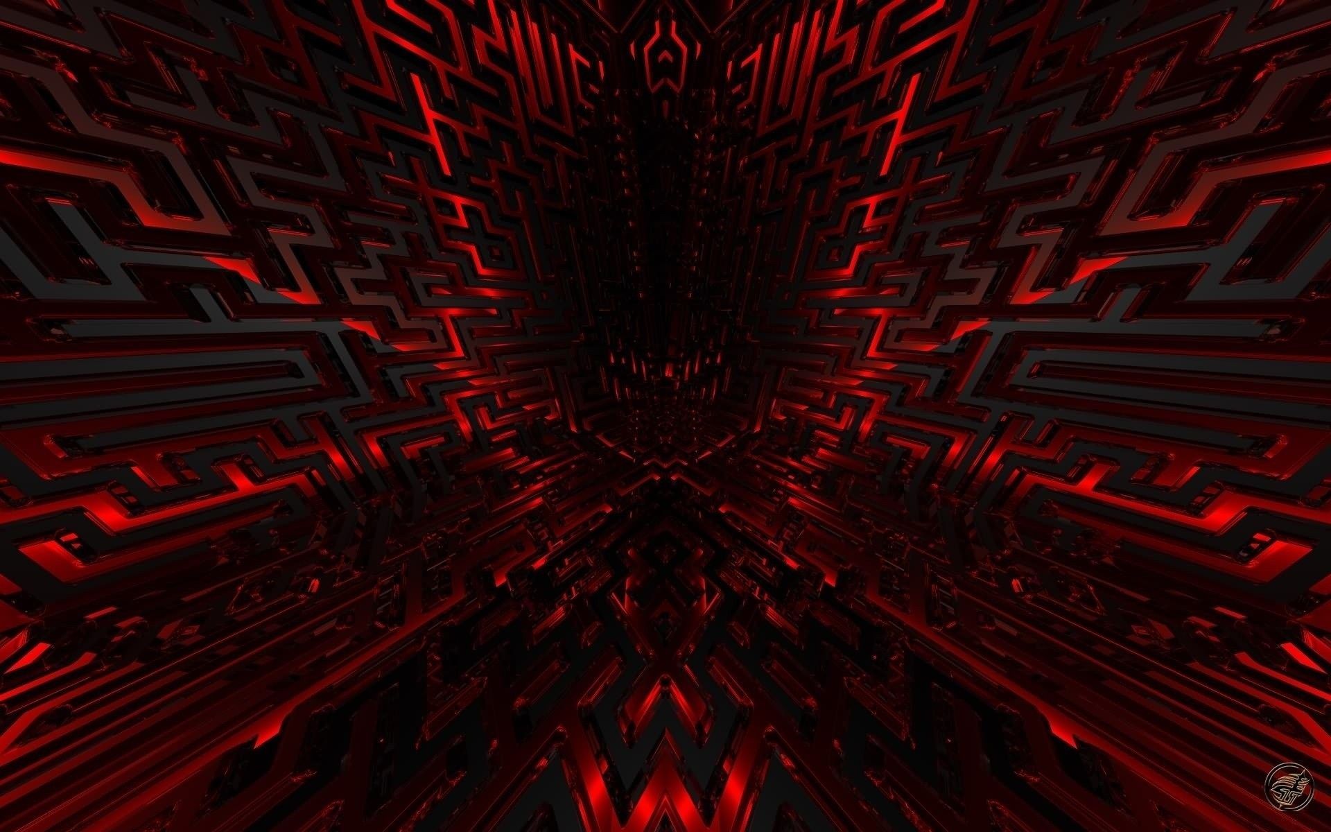 Black and Red Gaming Wallpaper