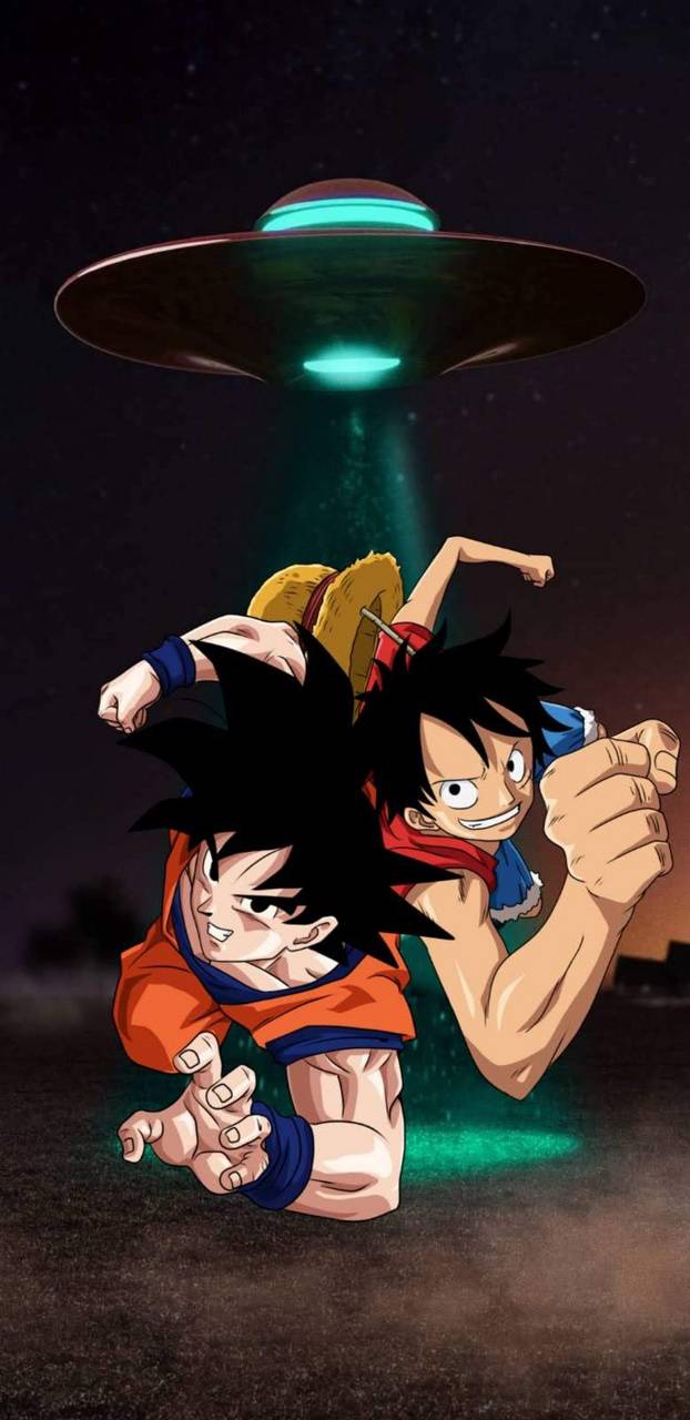 Goku y Luffy wallpaper