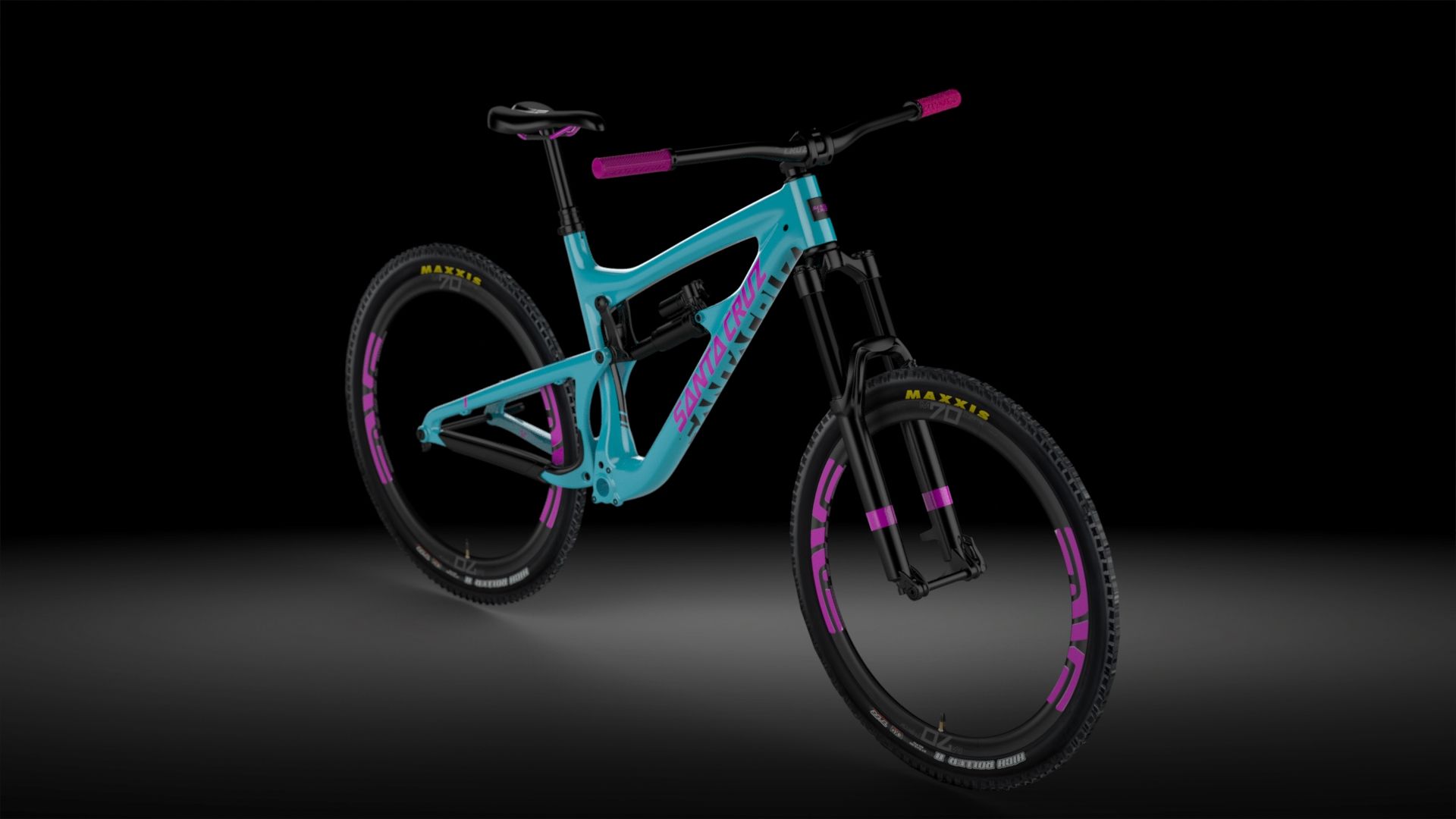 Geoff Casey Gets Colorful. Santa Cruz Bicycles