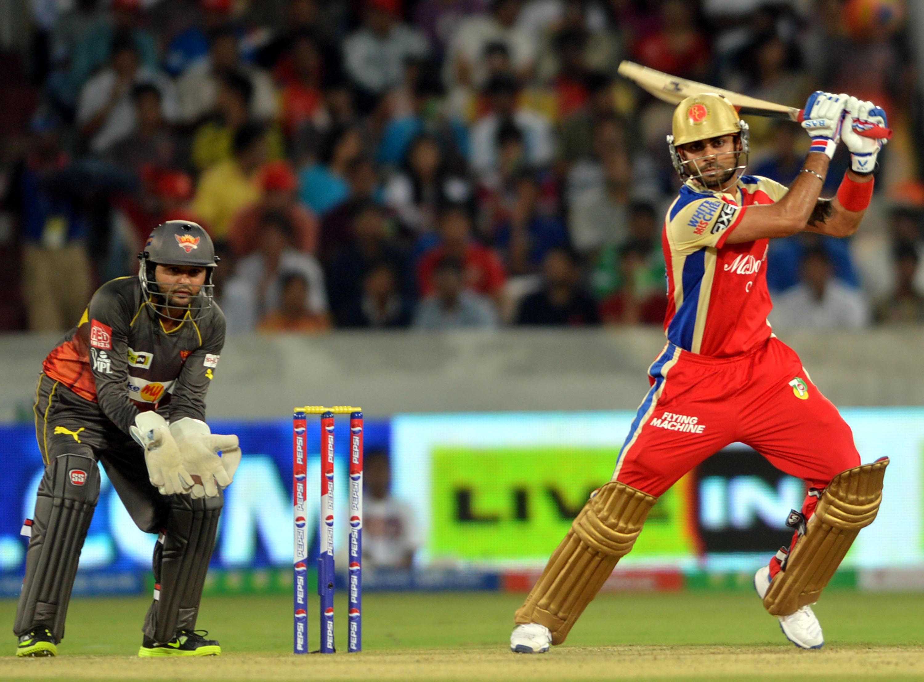 IPL 7: AB de Villiers sensational blitz helps RCB beat SRH Scorecard Nation English