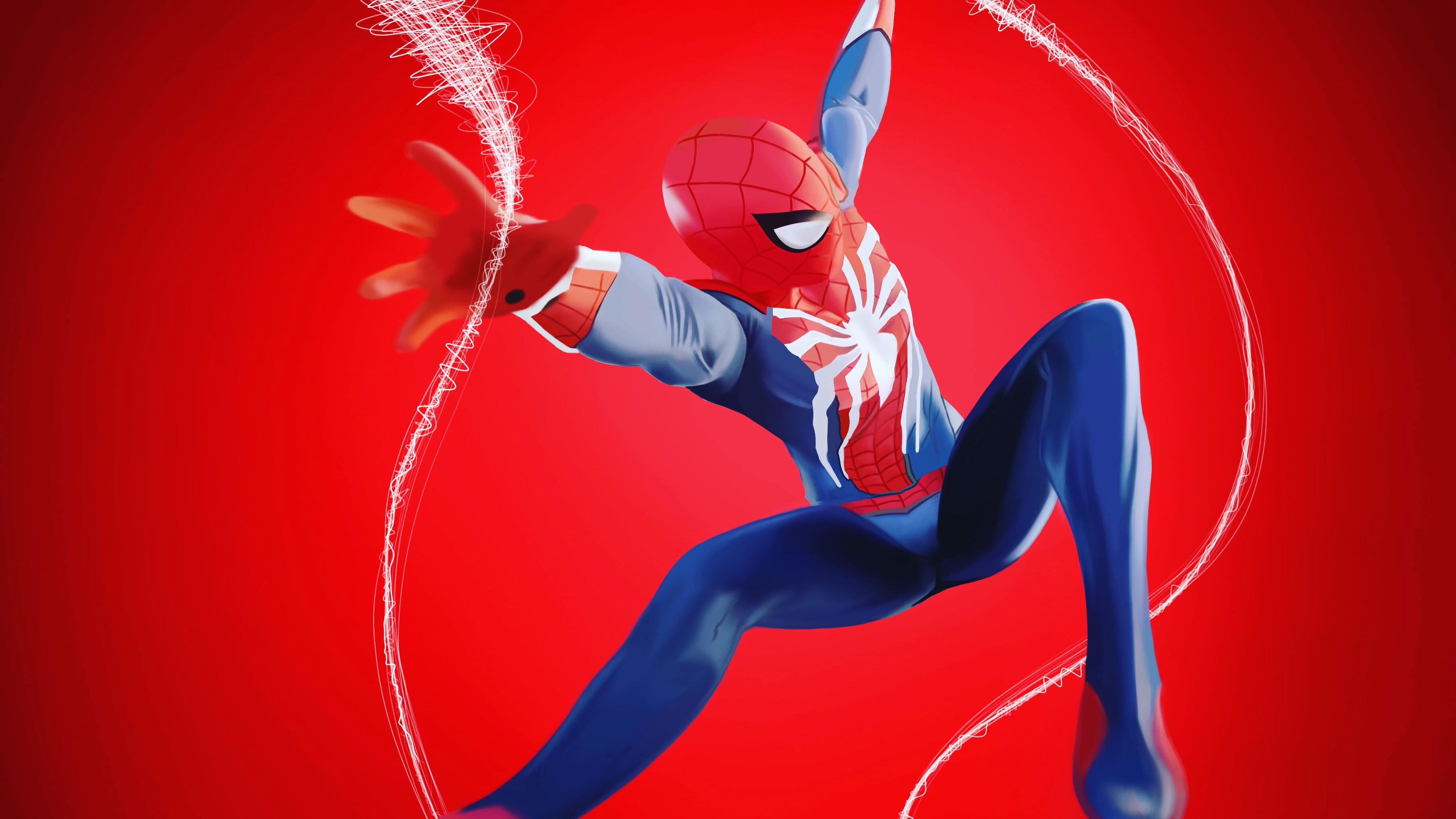 Spider Man Advanced Suit PS4 Game 4K