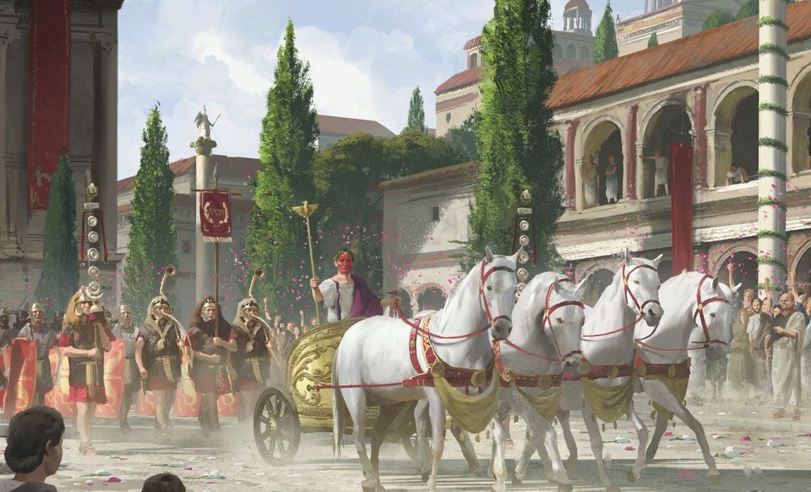 Древний Рим Триумф императора
