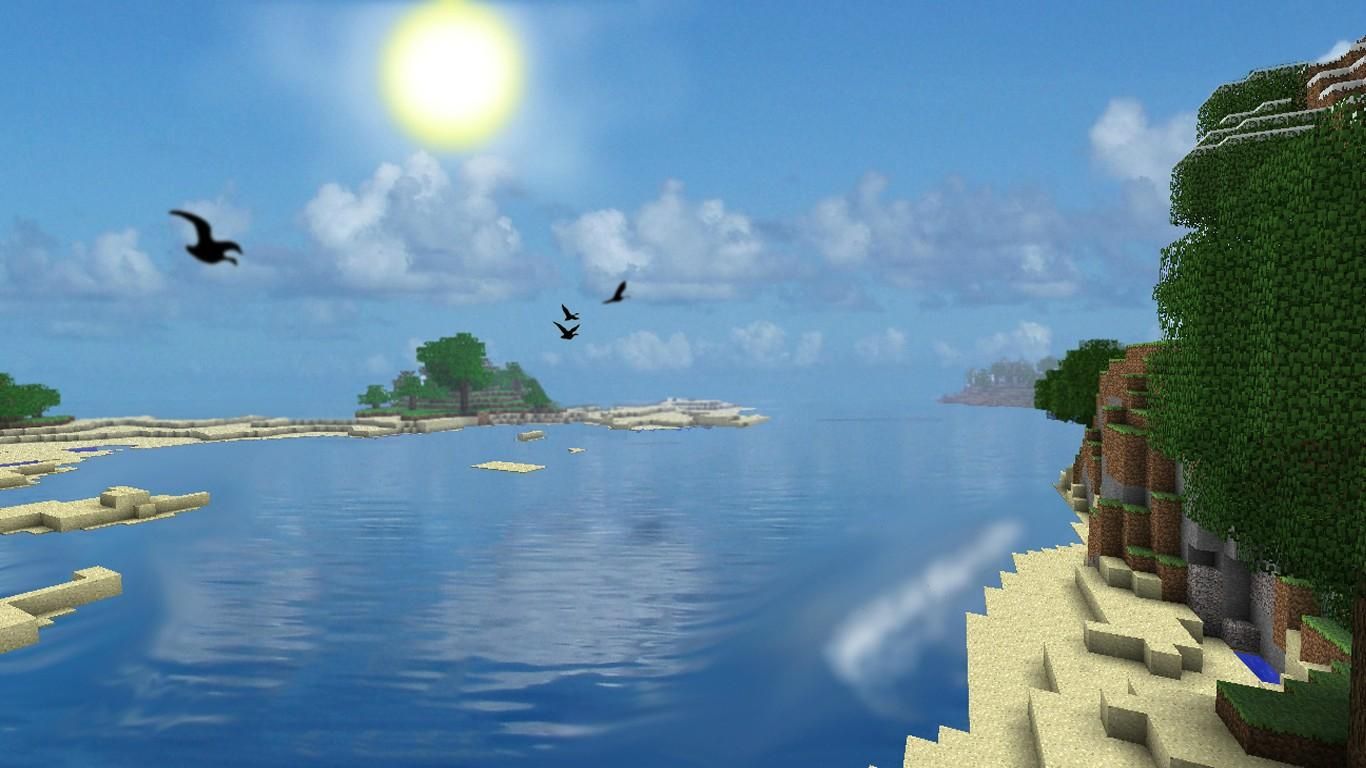 Realistic Minecraft Wallpaper
