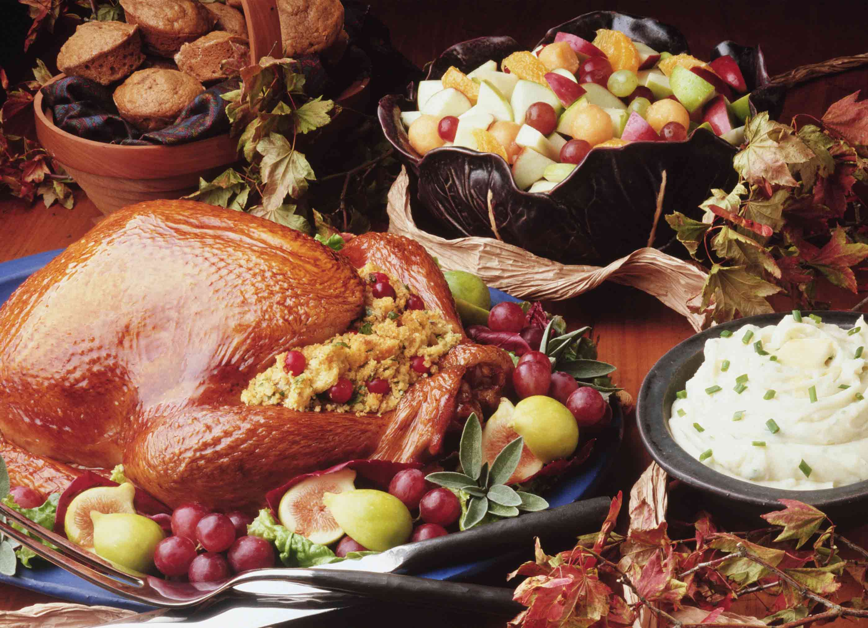 Thanksgiving Food Wallpaper 2796×2021