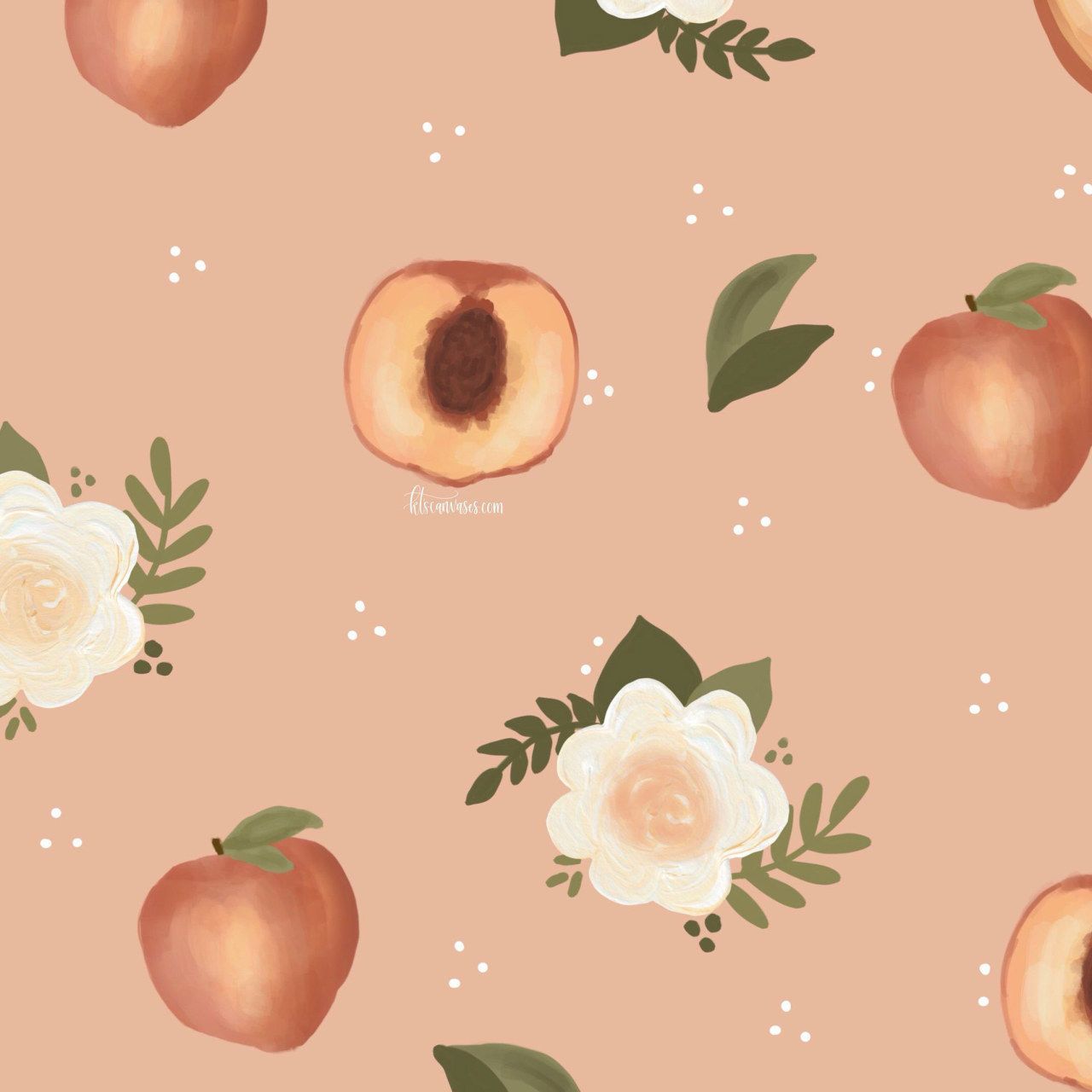 Peach food Aesthetic Wallpaper • Wallpaper For You HD Wallpaper For Desktop & Mobile