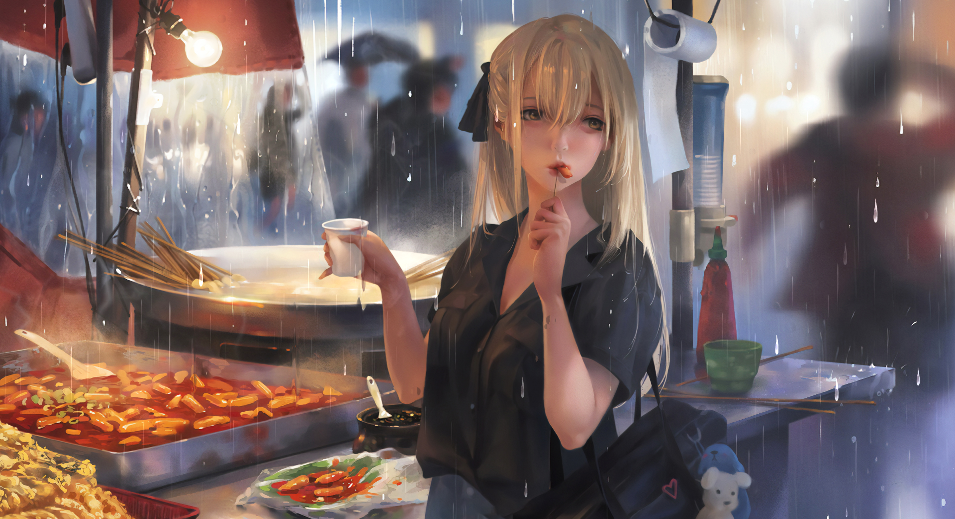 Tteokbokki Street Food 4K live wallpaper [DOWNLOAD FREE]