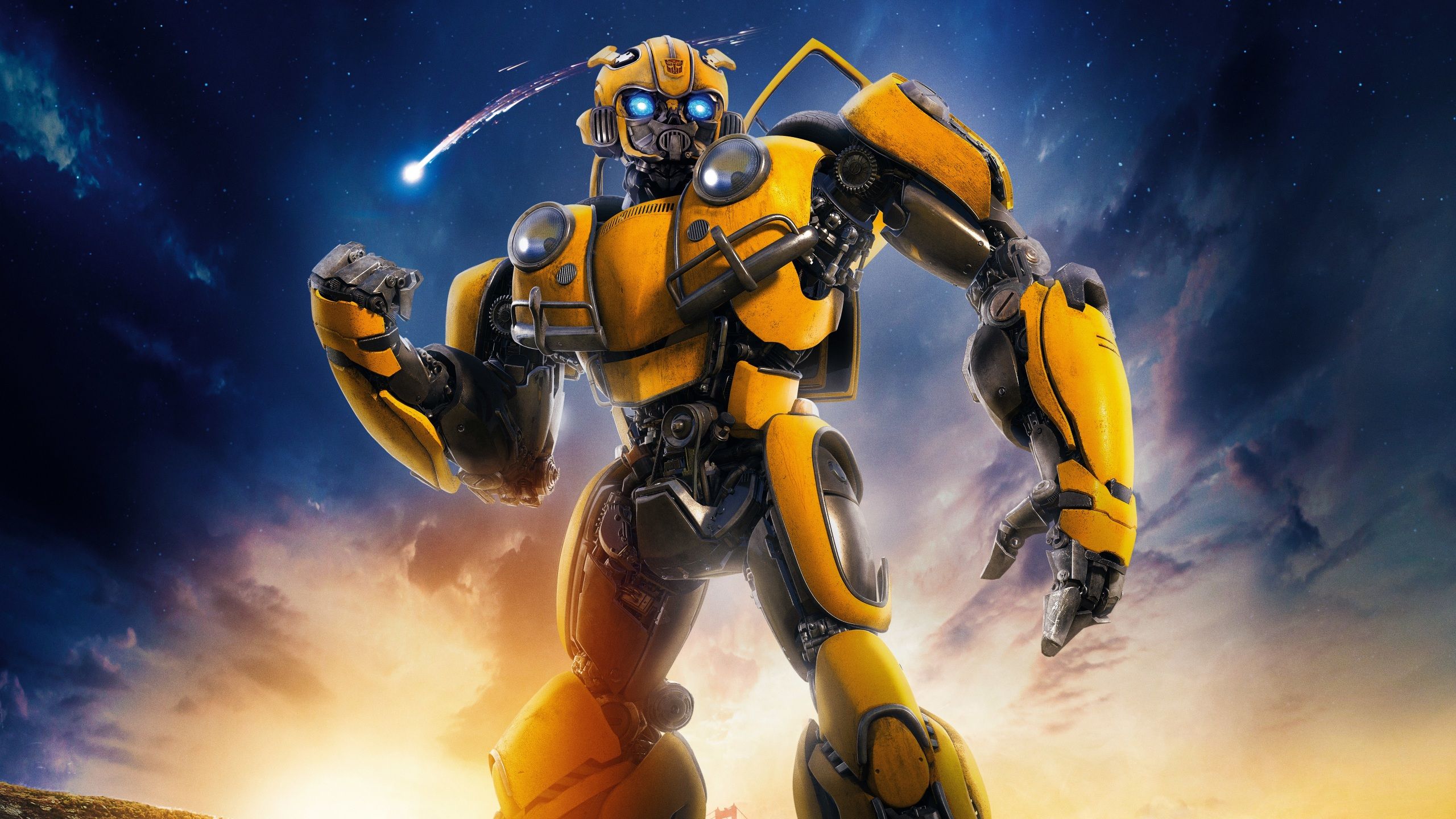 Picture Transformers robots Bumblebee movies 2560x1440