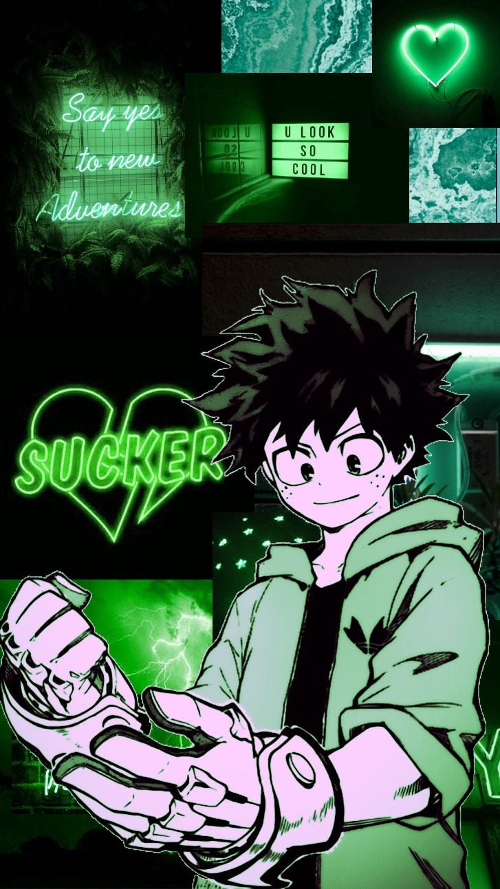 Izuku Wallpaper (Dark Green) Requests are open