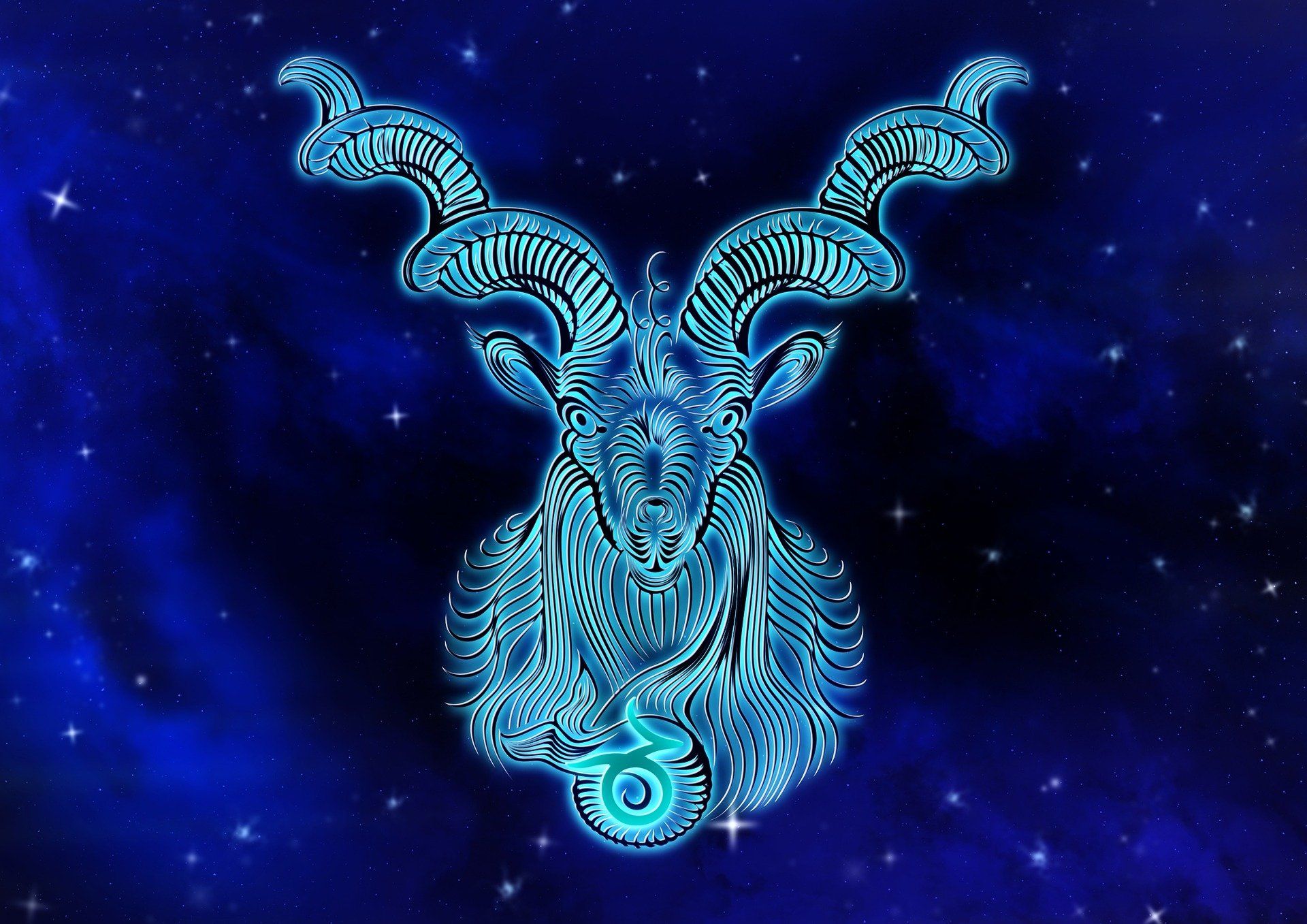 Zodiac Capricorn Background Image