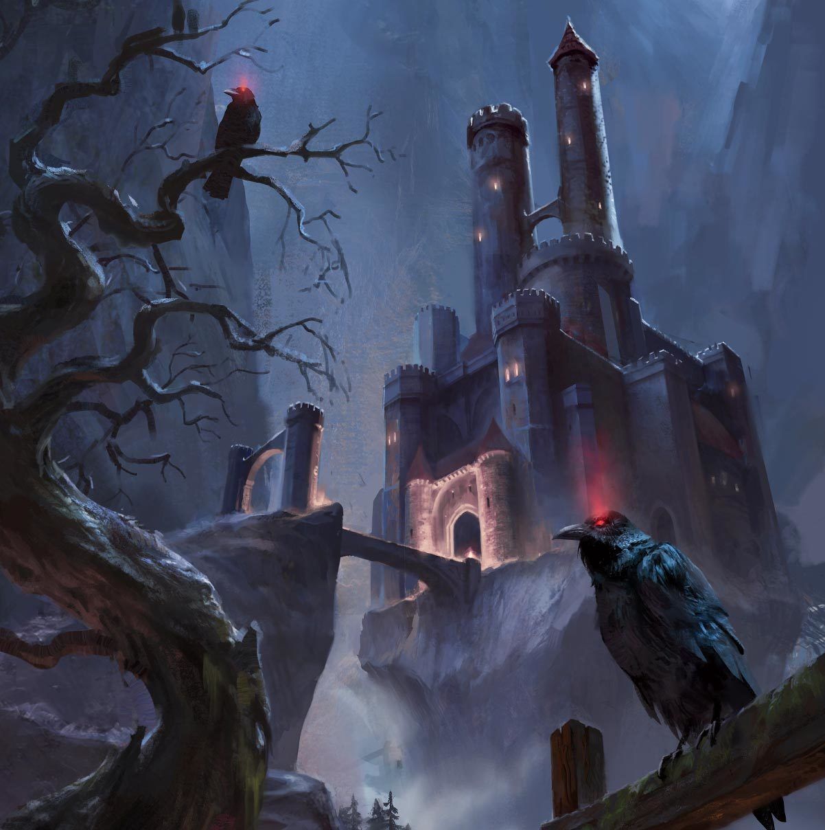 strahd4. Gothic fantasy art, Fantasy concept art, Fantasy castle