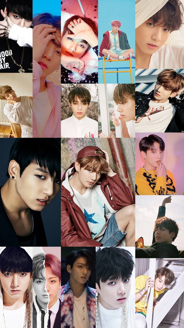 Jungkook Collage Wallpapers - Wallpaper Cave