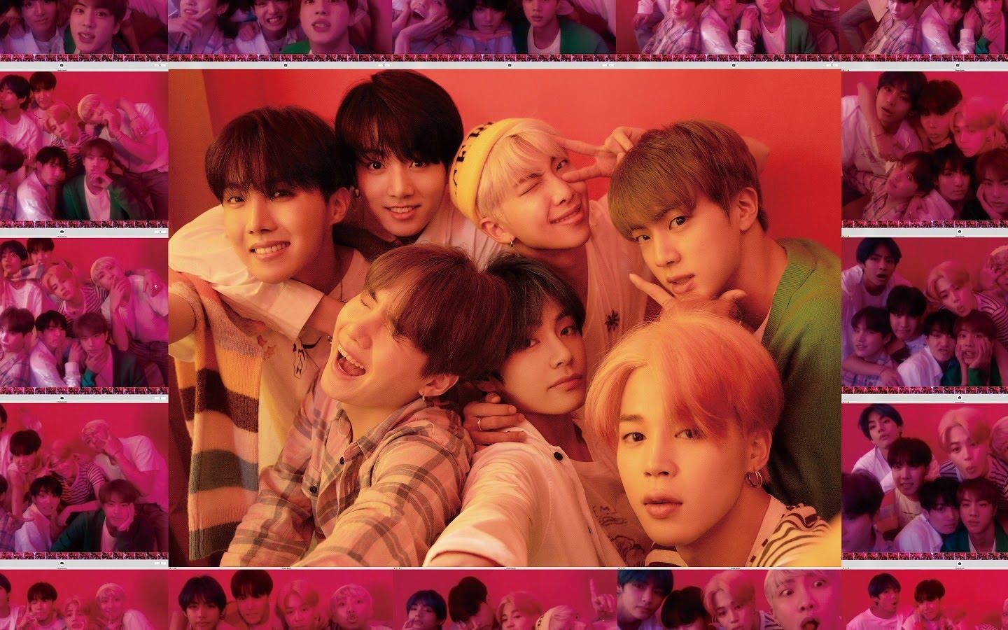 BTS Map of the Soul: Persona 4K Wallpaper