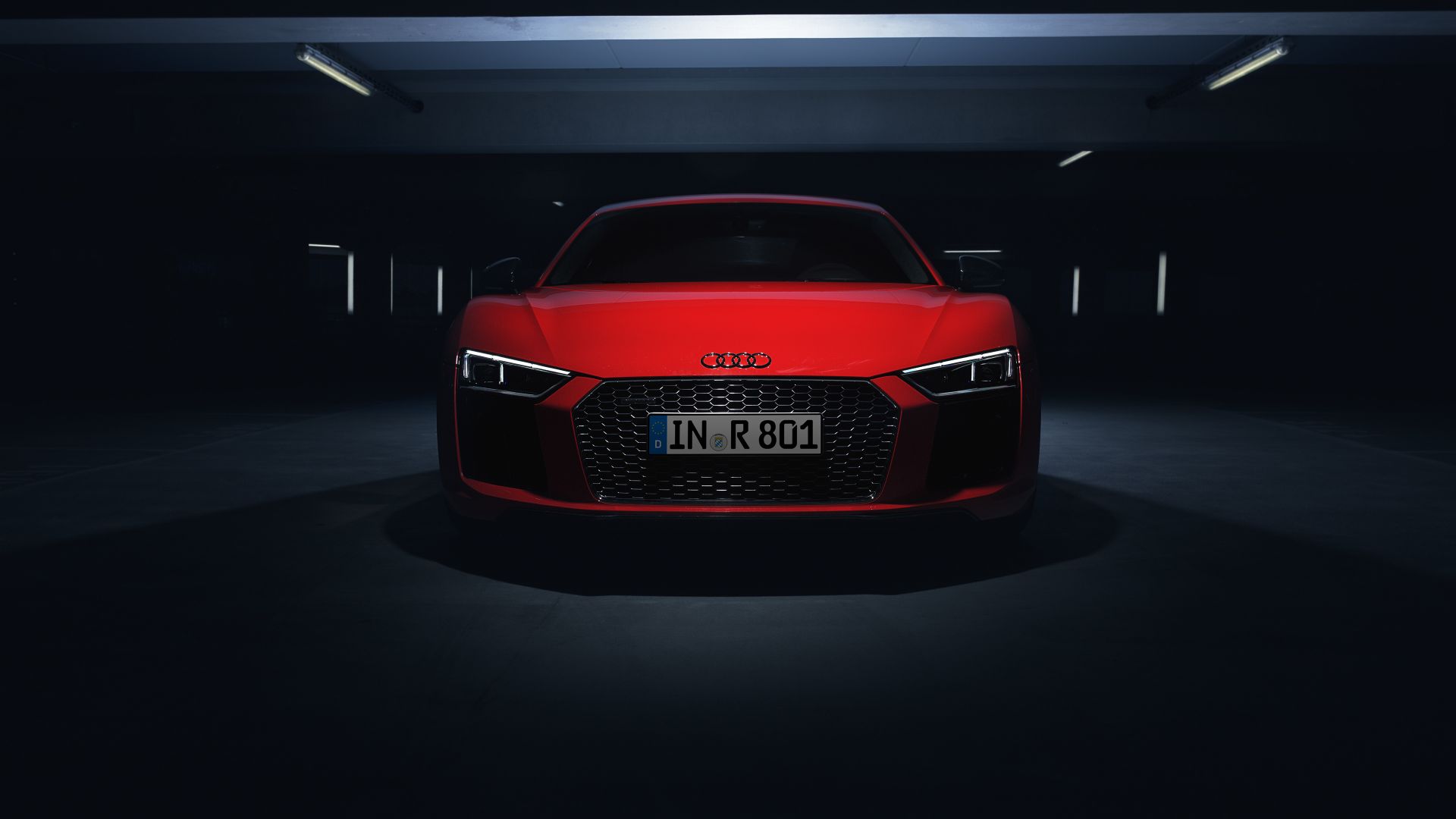 Desktop wallpaper audi r8 v sports car, red, HD image, picture, background, ee7820