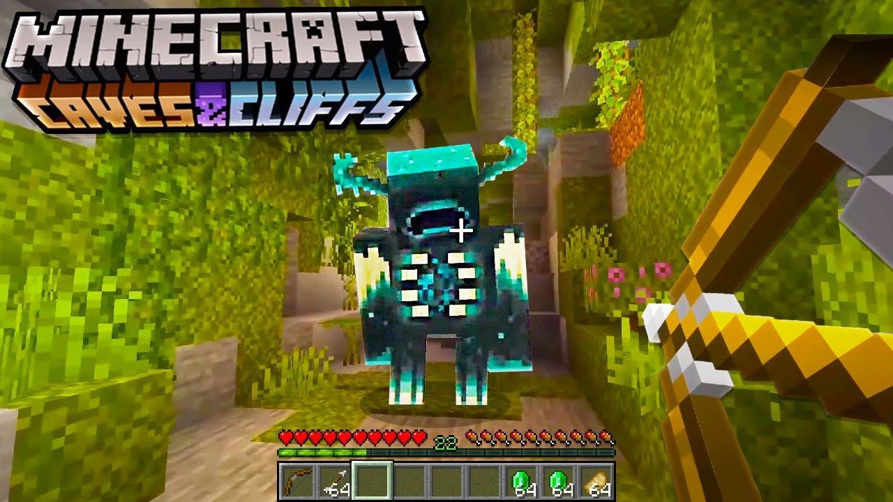 Minecraft Caves And Cliffs Update Will Add The Warden, Minecraft's First Blind Mob