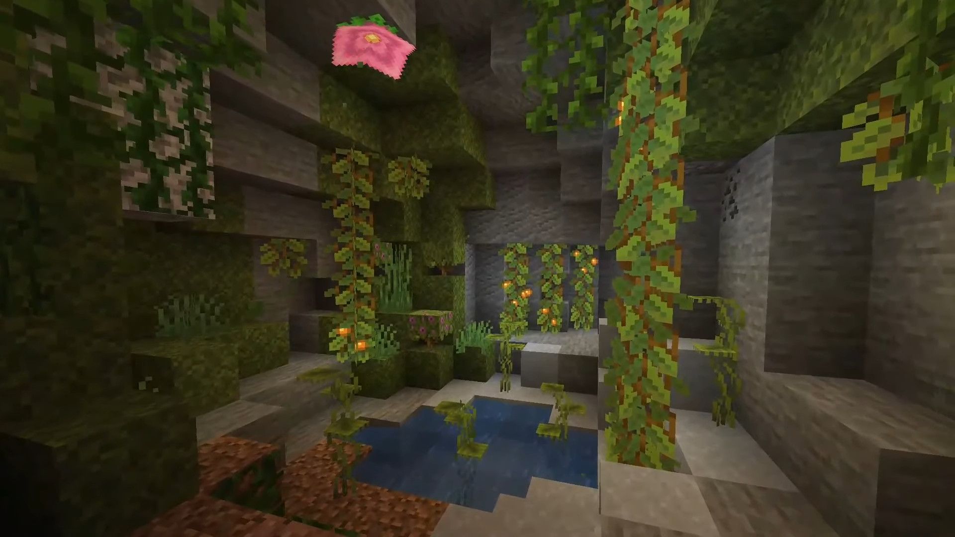 Minecraft Caves and Cliffs snapshot shows off glowing berries and more