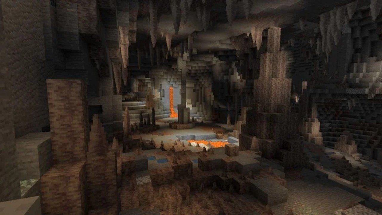 Minecraft Caves and Cliffs Update is Split into Two Parts