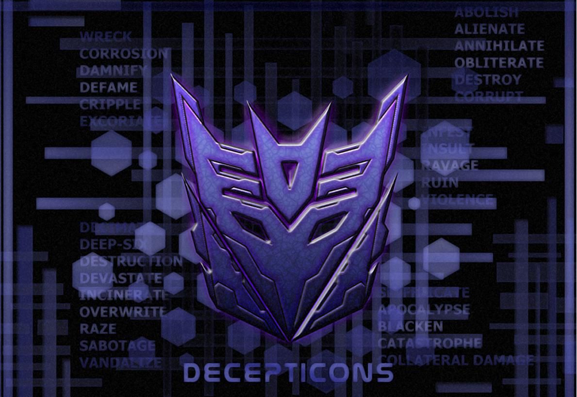 Most Awesome Screensaver EVER!!!. Decepticon logo, Transformers decepticons logo, Decepticons