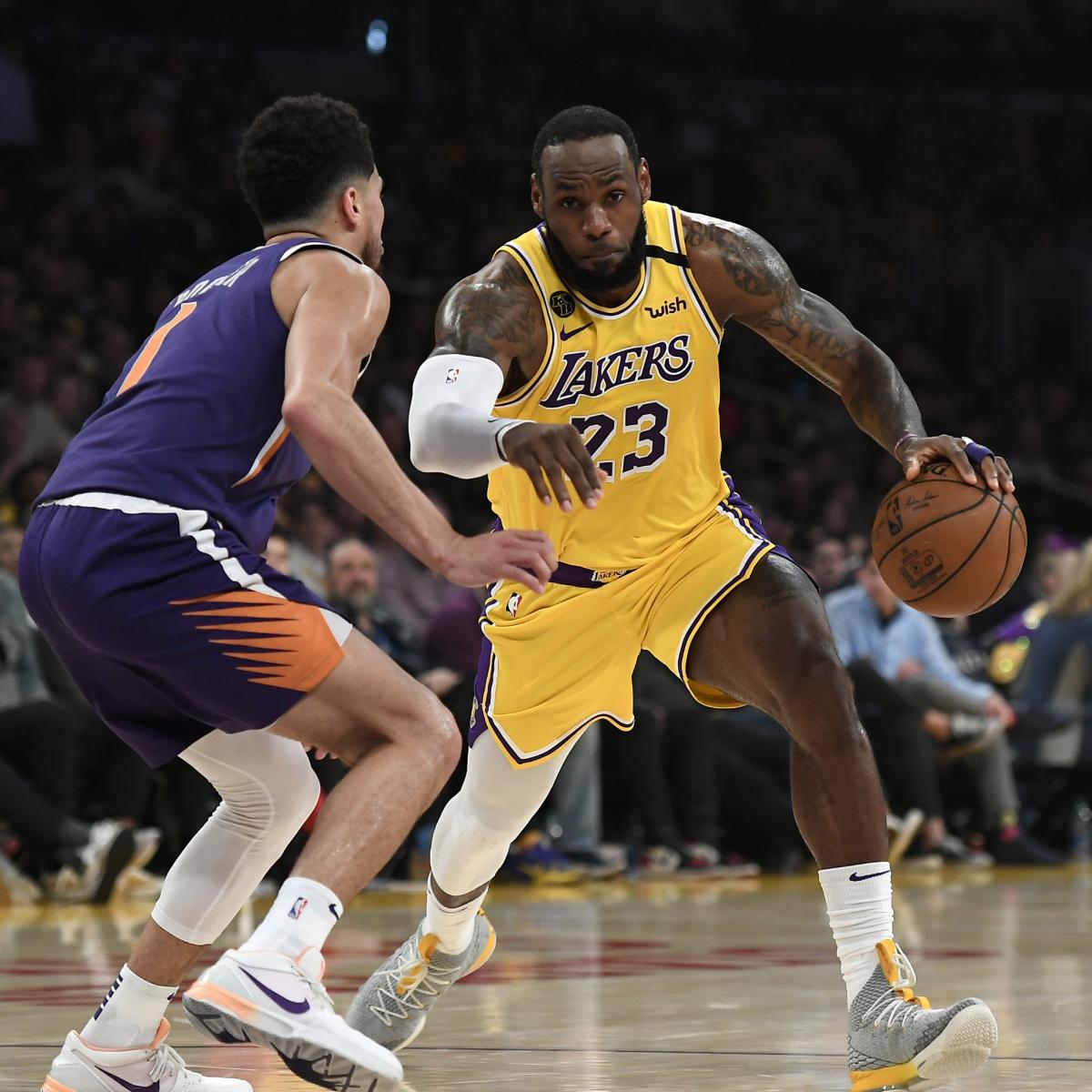 Anthony Davis, LeBron James Lead Lakers to Easy Win vs. Devin Booker, Suns. Bleacher Report. Latest News, Videos and Highlights