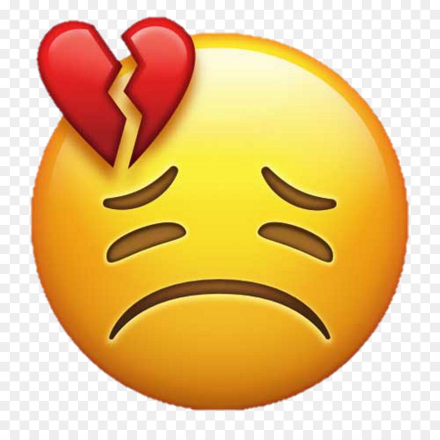Broken Heart Emoji png download*1024 Transparent Emoji png Download. / KissPNG