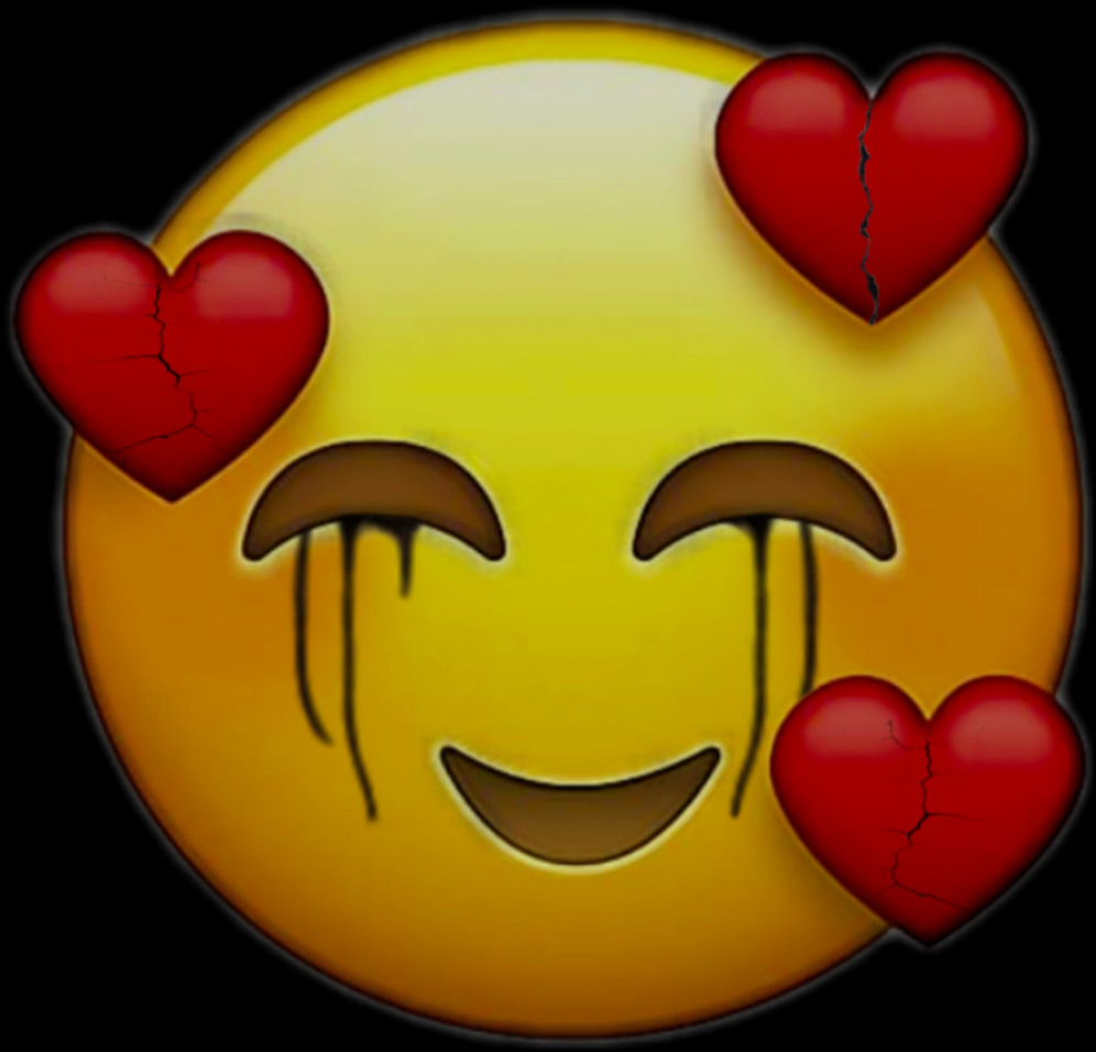 Broken Heart Sad Face Emoji