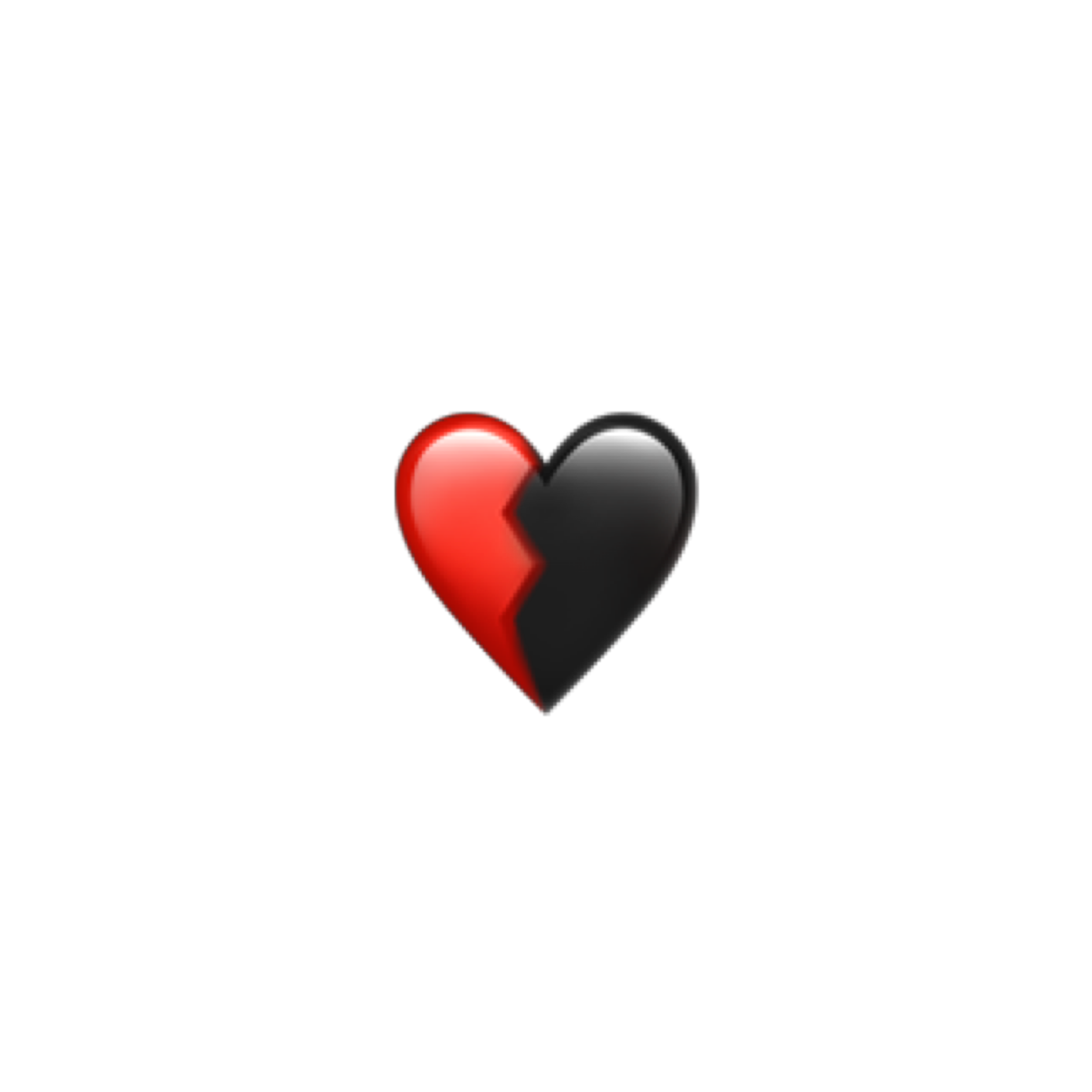 broken #brokenheart #emoji #iphonesticker #iphone #iphoneemoji #black #red #freetoedit #remixit. Emoji wallpaper, iPhone stickers, Cute emoji wallpaper