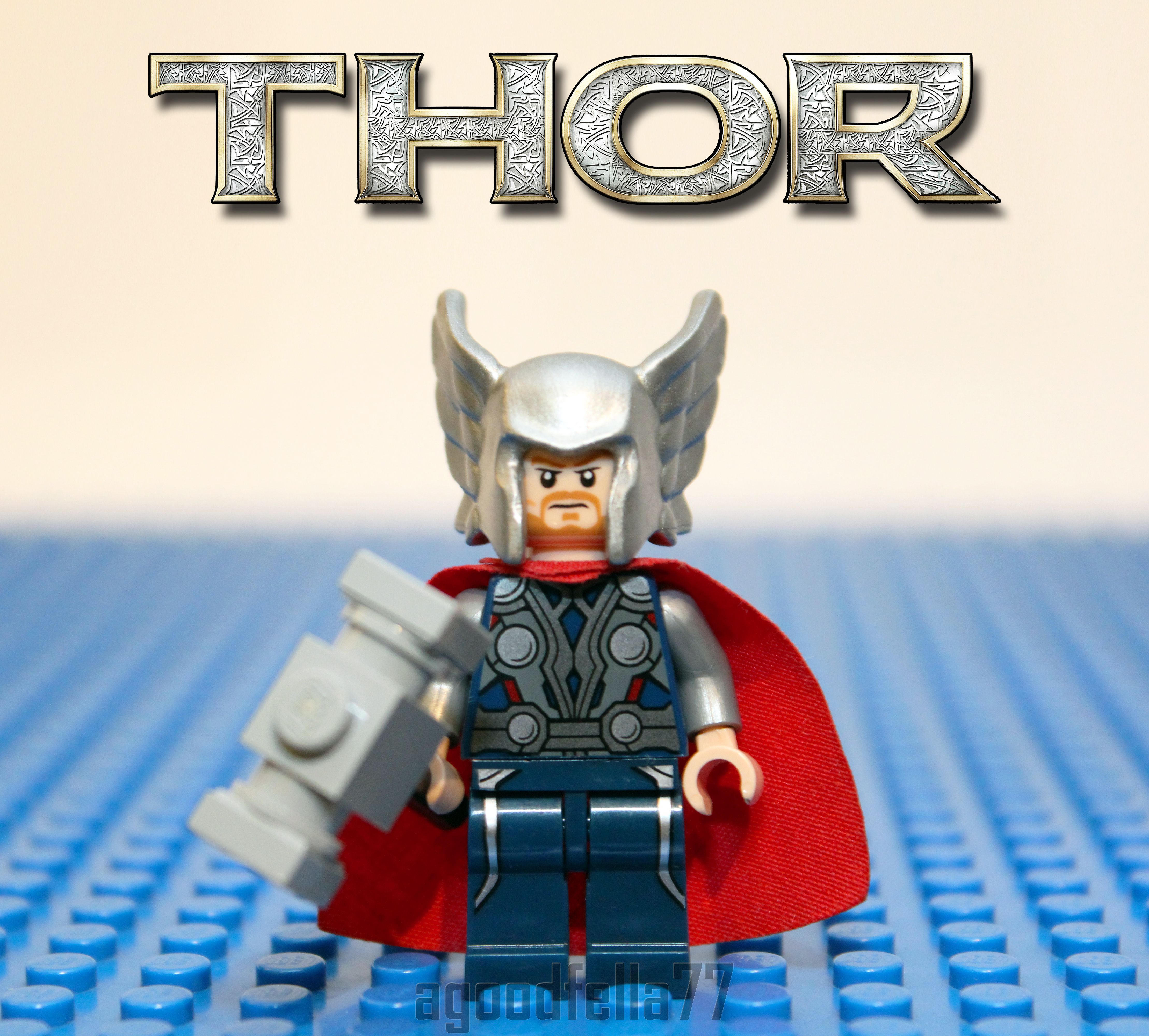 Wallpaper, LEGO, custom, Thor, marvel, mcu, avengers, moc, minifigures, legomarvel 4437x4000