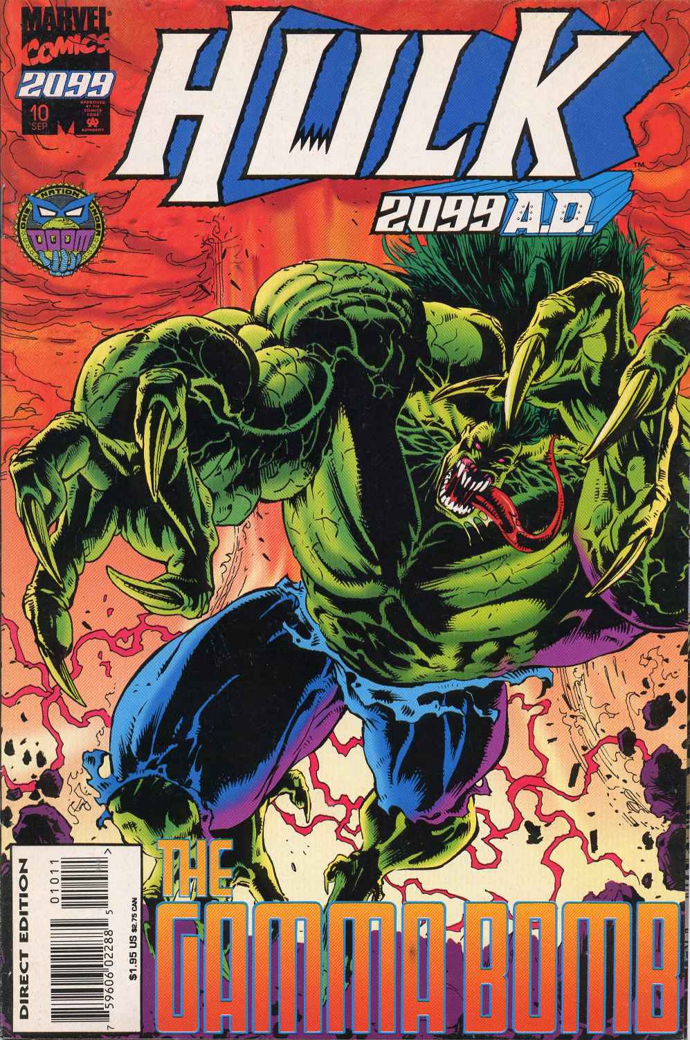 Mr. Morbid's House of Fuckery: So, Who Would Win?: The Hulk Vs. Hulk 2099