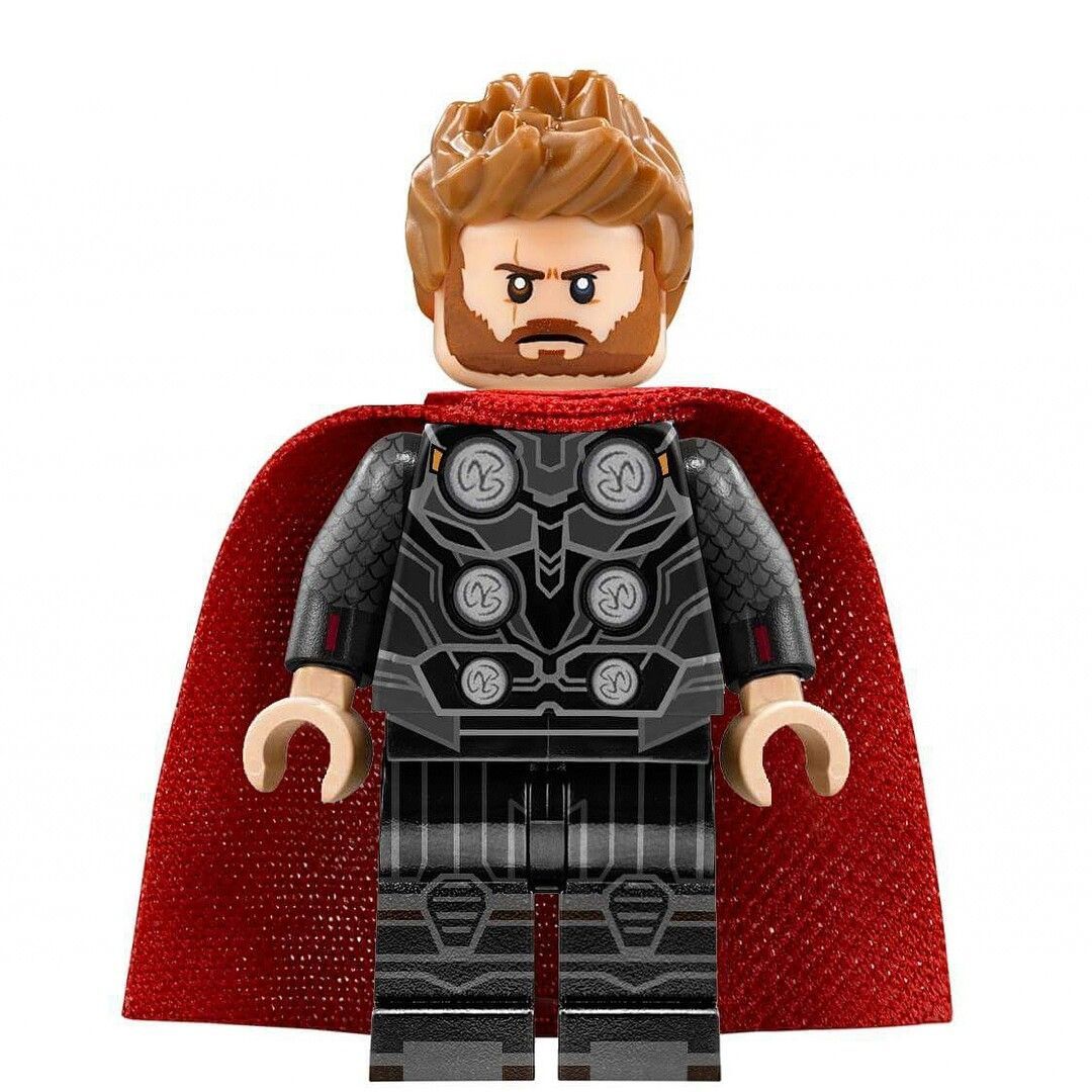 Thor (End Game). Marvel lego sets, Lego custom minifigures, Lego marvel