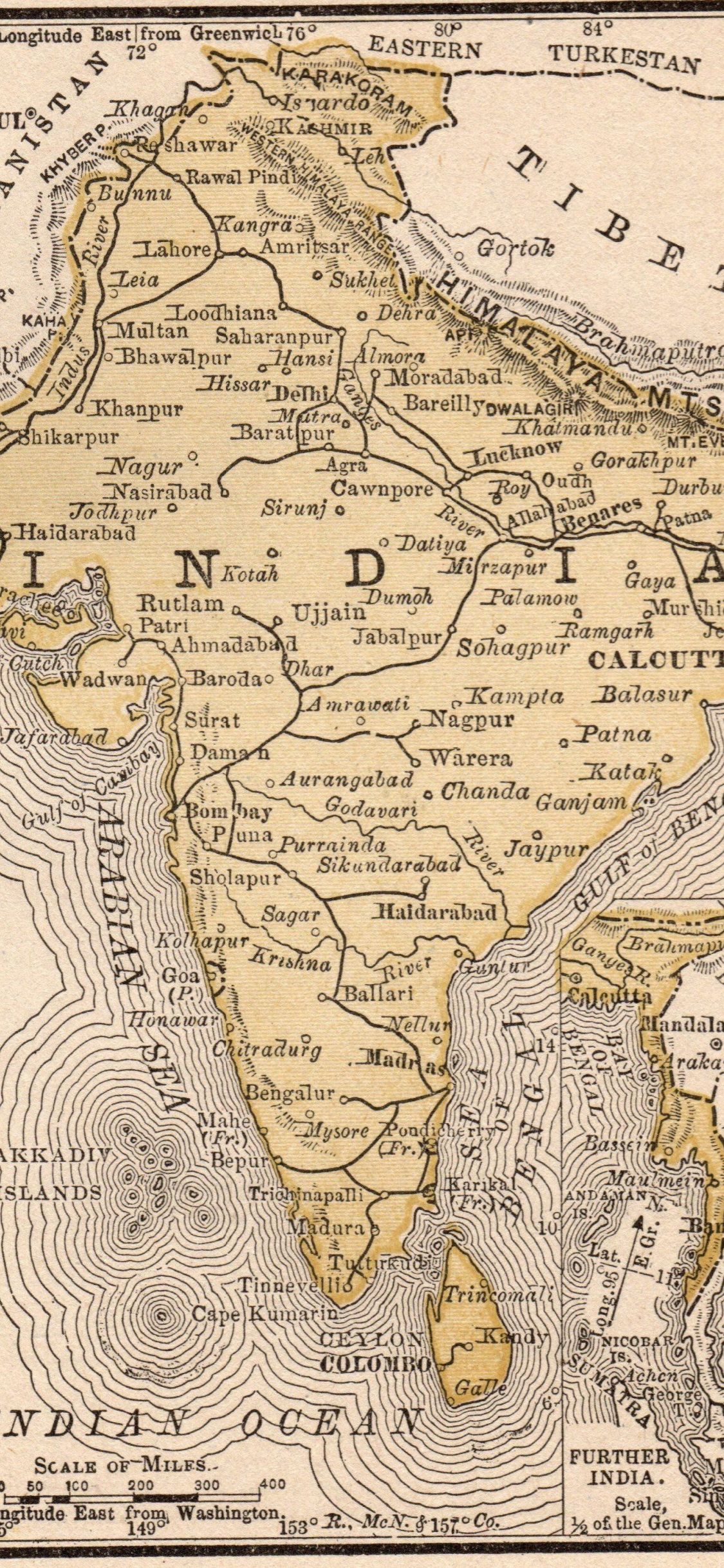 Free download 1888 Miniature INDIA Map Vintage Map of India Gallery Wall Art [1754x3000] for your Desktop, Mobile & Tablet. Explore Venice Beach Wallpaper 1888. Venice Beach Wallpaper