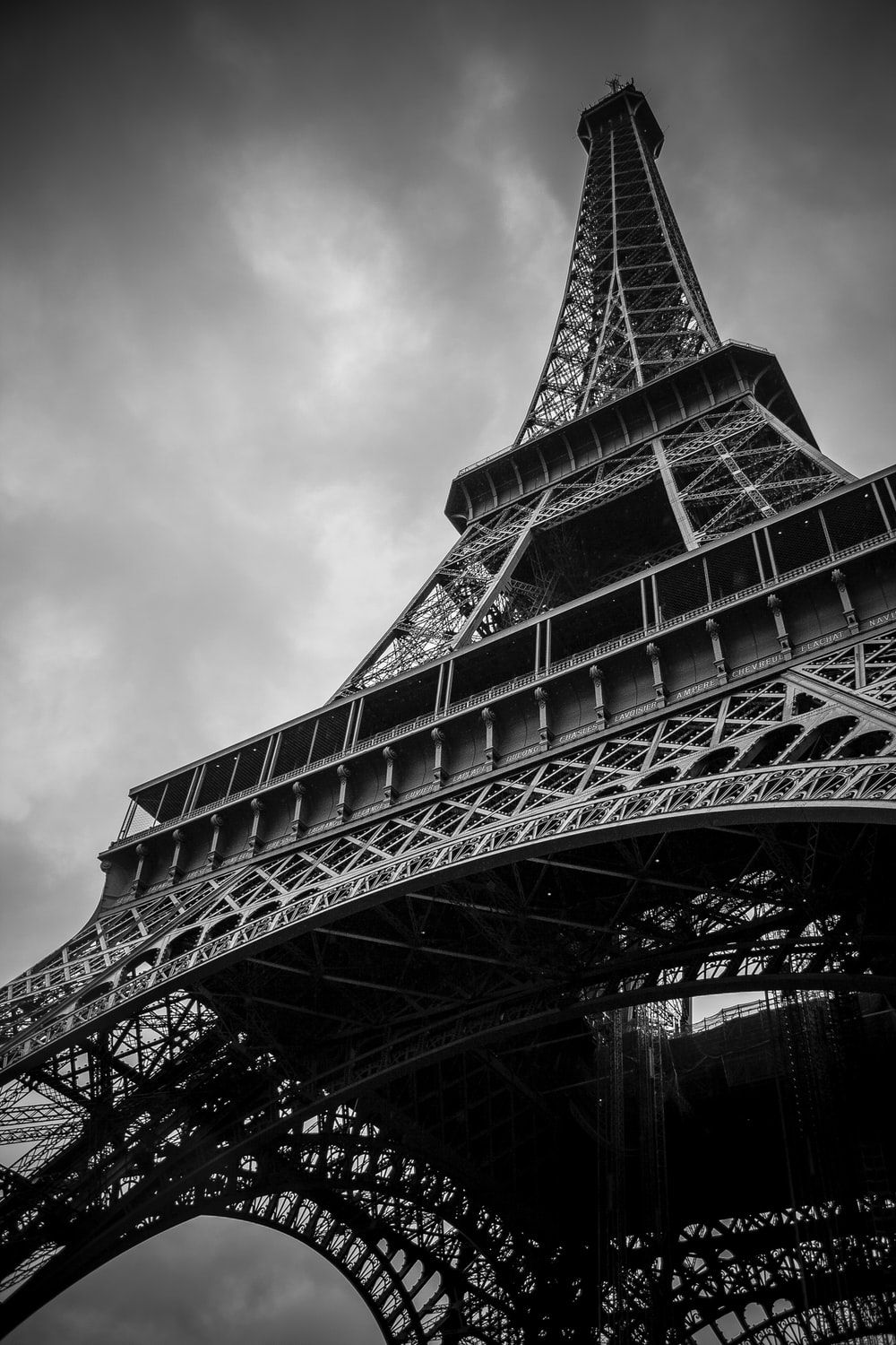 Black And White Paris Picture. Download Free Image