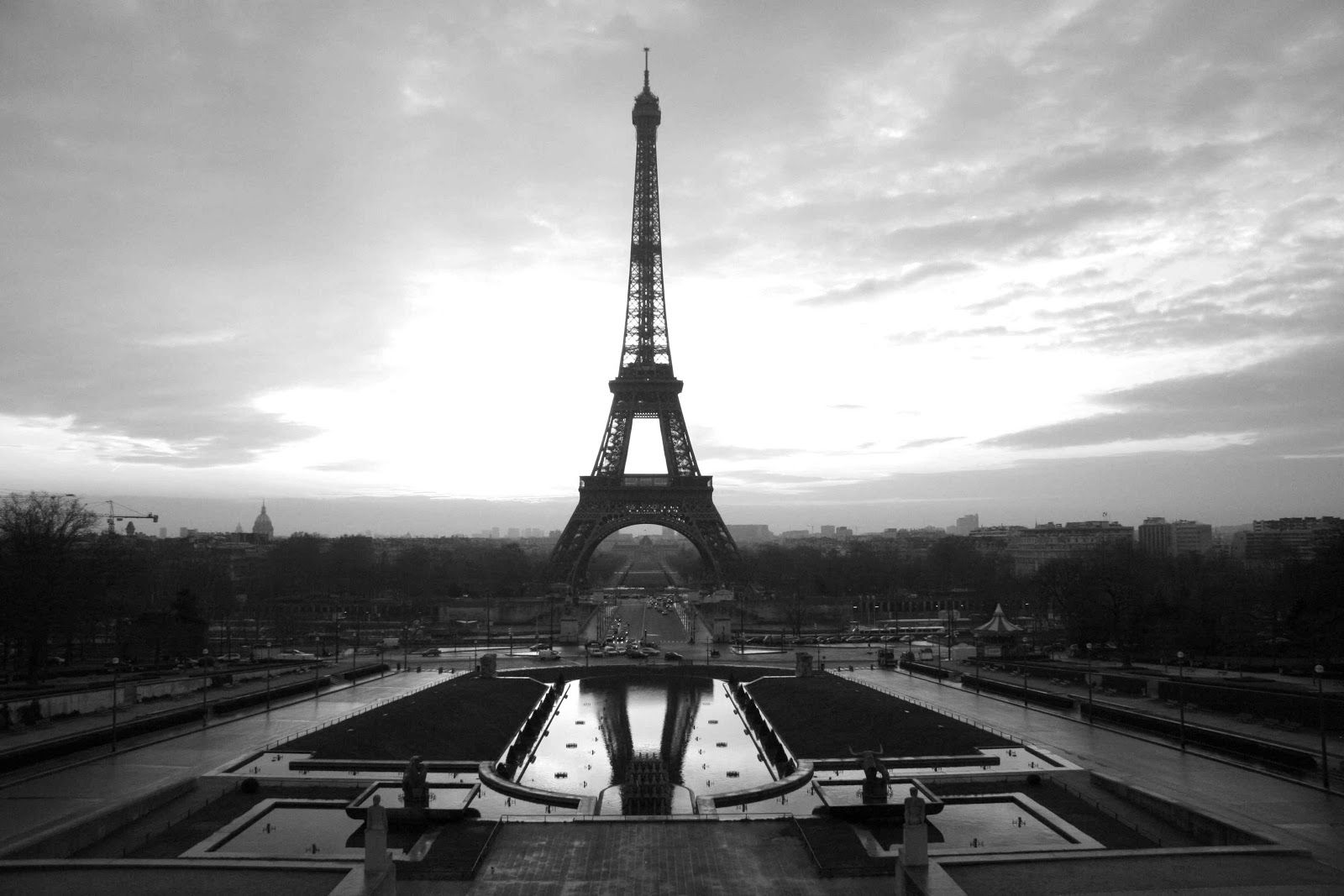 French Black and White Wallpaper Free French Black and White Background