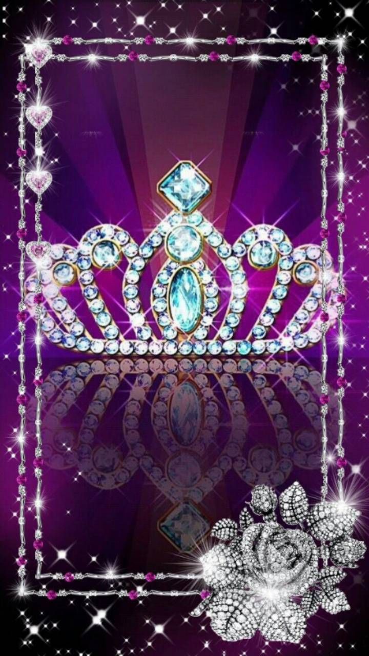 Download pink crown jewels Wallpaper by kaeira now. Browse millions of popular je. Bling wallpaper, Flower phone wallpaper, Queens wallpaper