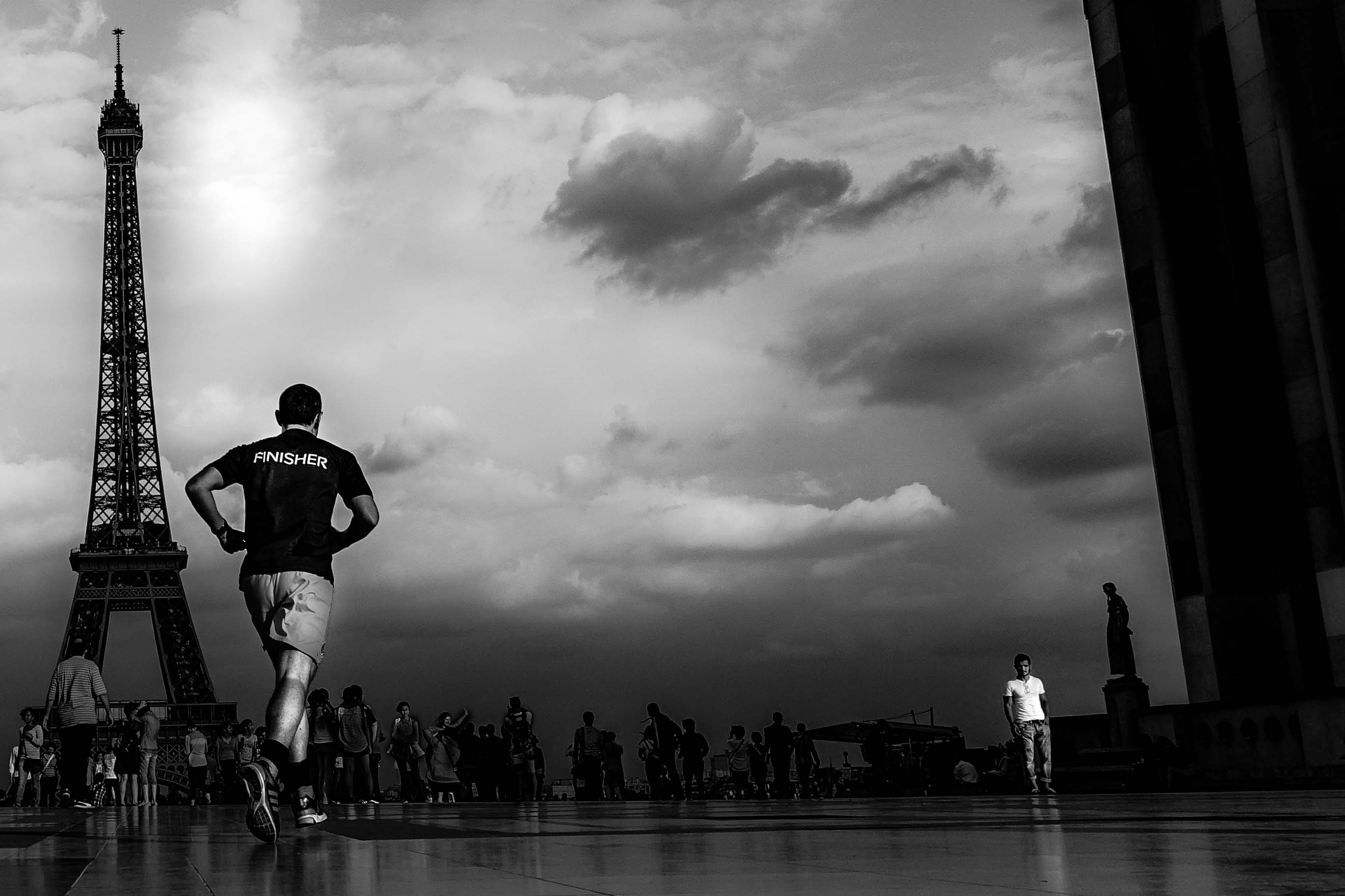 Wallpaper, street, blackandwhite, bw, white, black, Paris, tower, eiffeltower, eiffel, summilux, laurent, scheinfeld, laurentscheinfeld 2739x1826