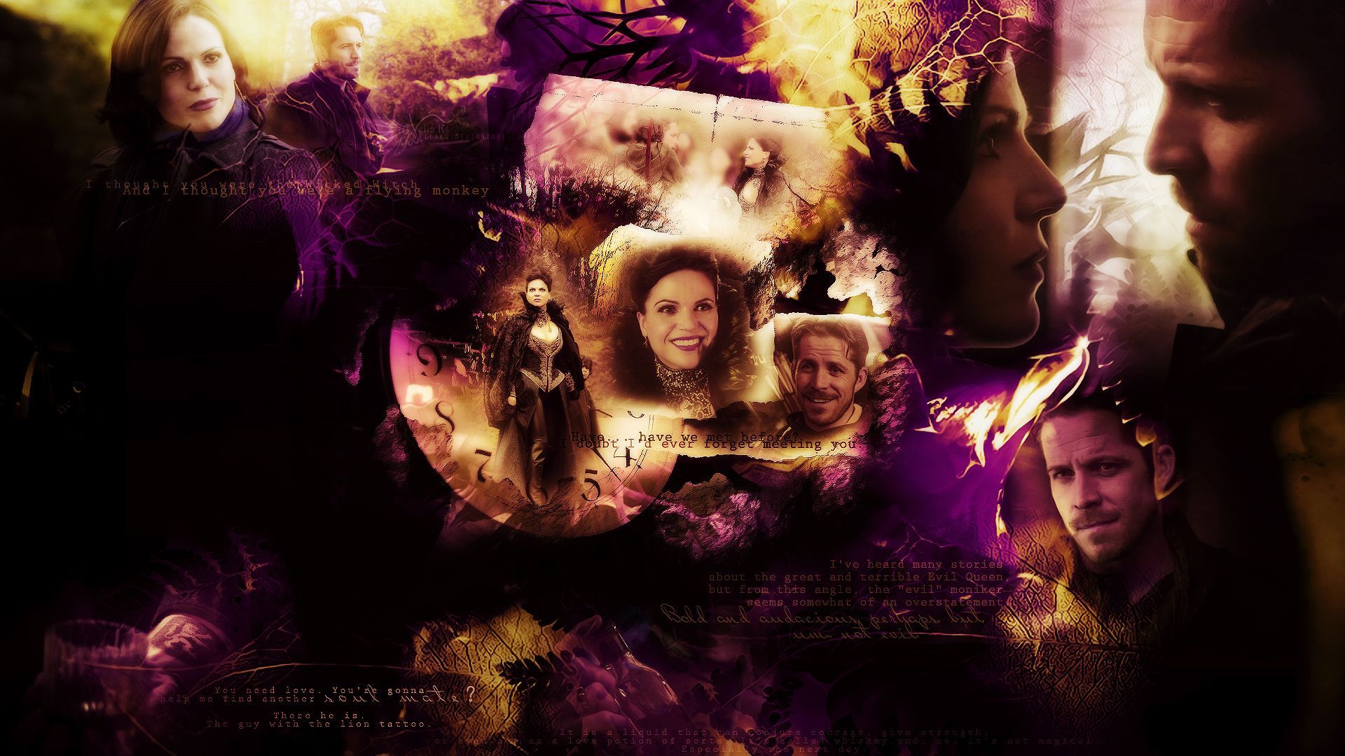 Once Upon A Time Wallpaper: Regina Mills and Robin Hood. Once upon a time, Robin hood, Queens wallpaper