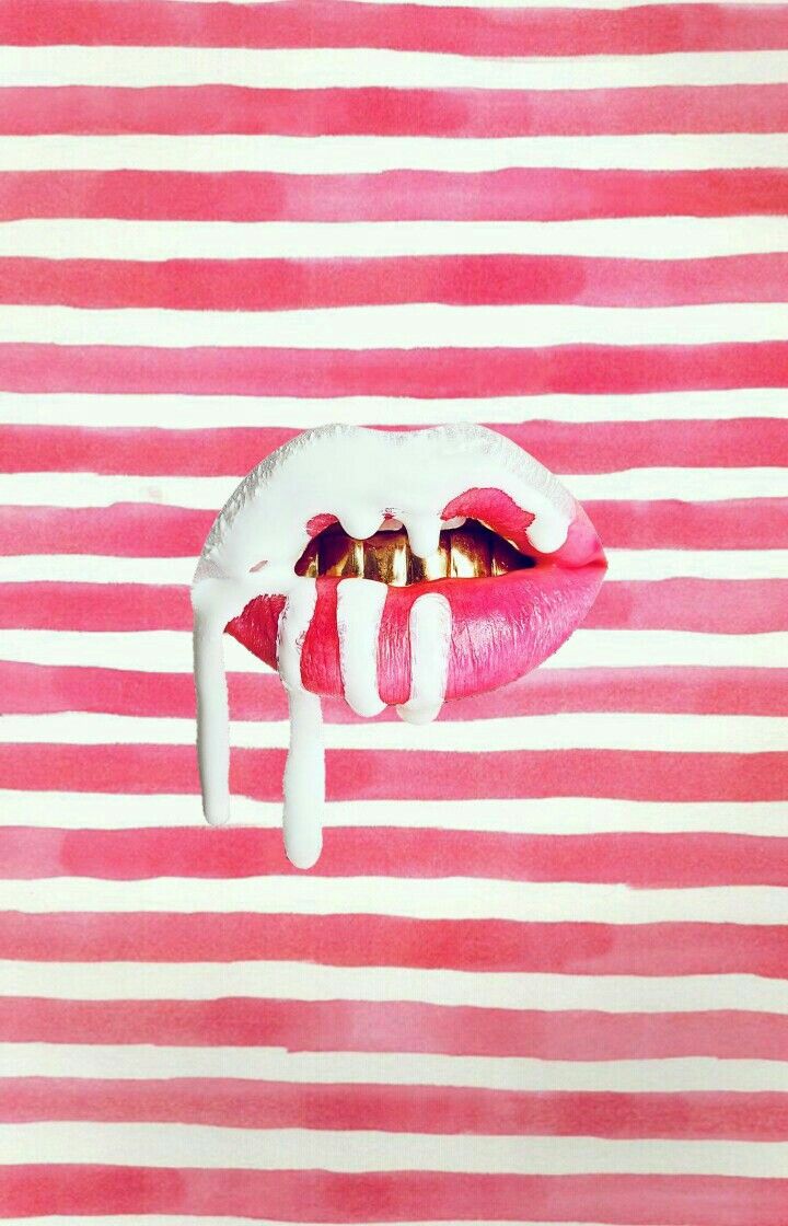 wallpaper labio Kylie Jenner on. iPhone wallpaper, Wallpaper, Emoji wallpaper