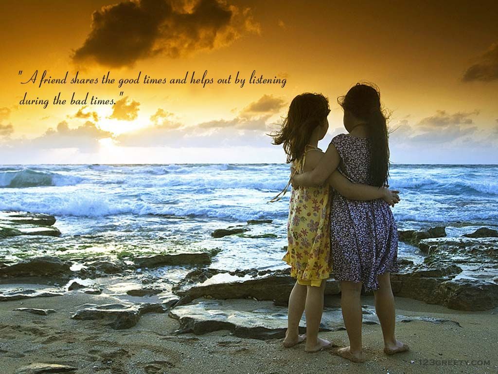 Girls Friendship Wallpaper « 123greety.com , Greetings for love, friendsh. Friendship wallpaper, Friendship day wallpaper, Happy friendship day image