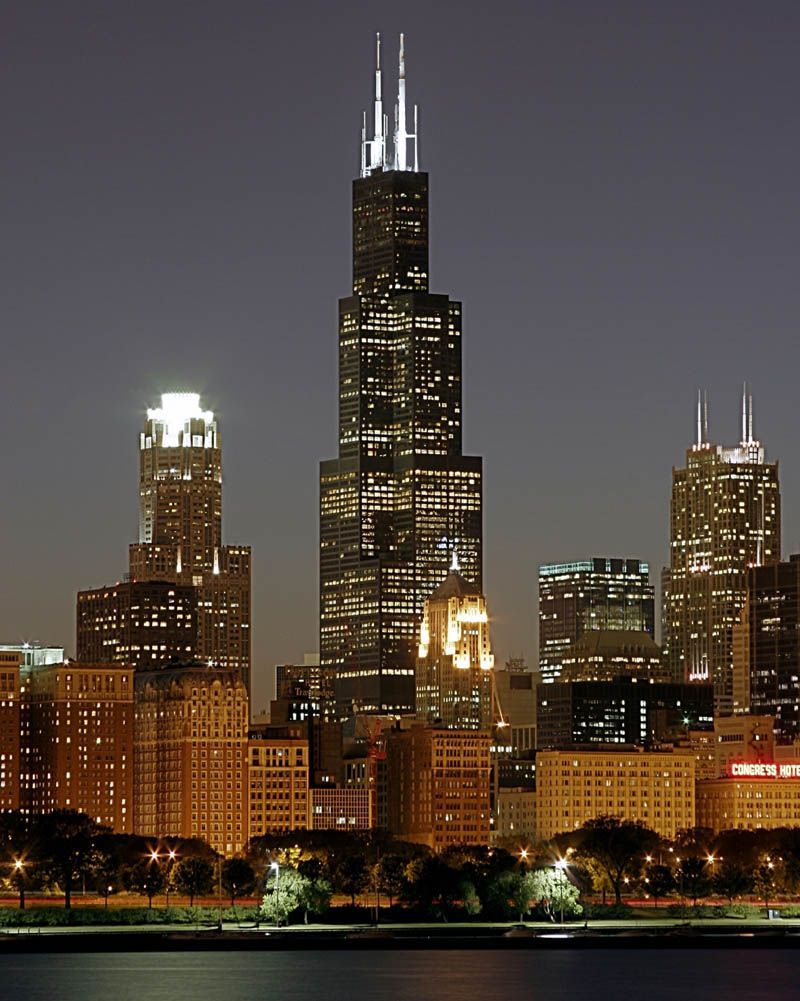 Picture of Chicago Attractions. Willis tower chicago, Sears tower chicago, Sears tower