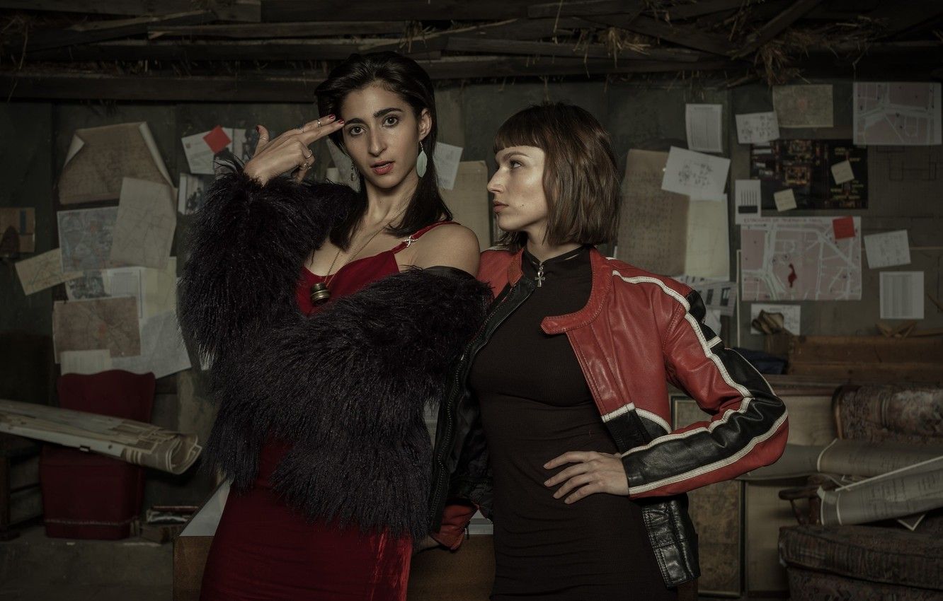 Wallpaper the series, TV series, The House of Paper, Paper house, Money Heist, Ursula Corbero, Ursula Corbero, Alba Flores, Alba Flores image for desktop, section фильмы