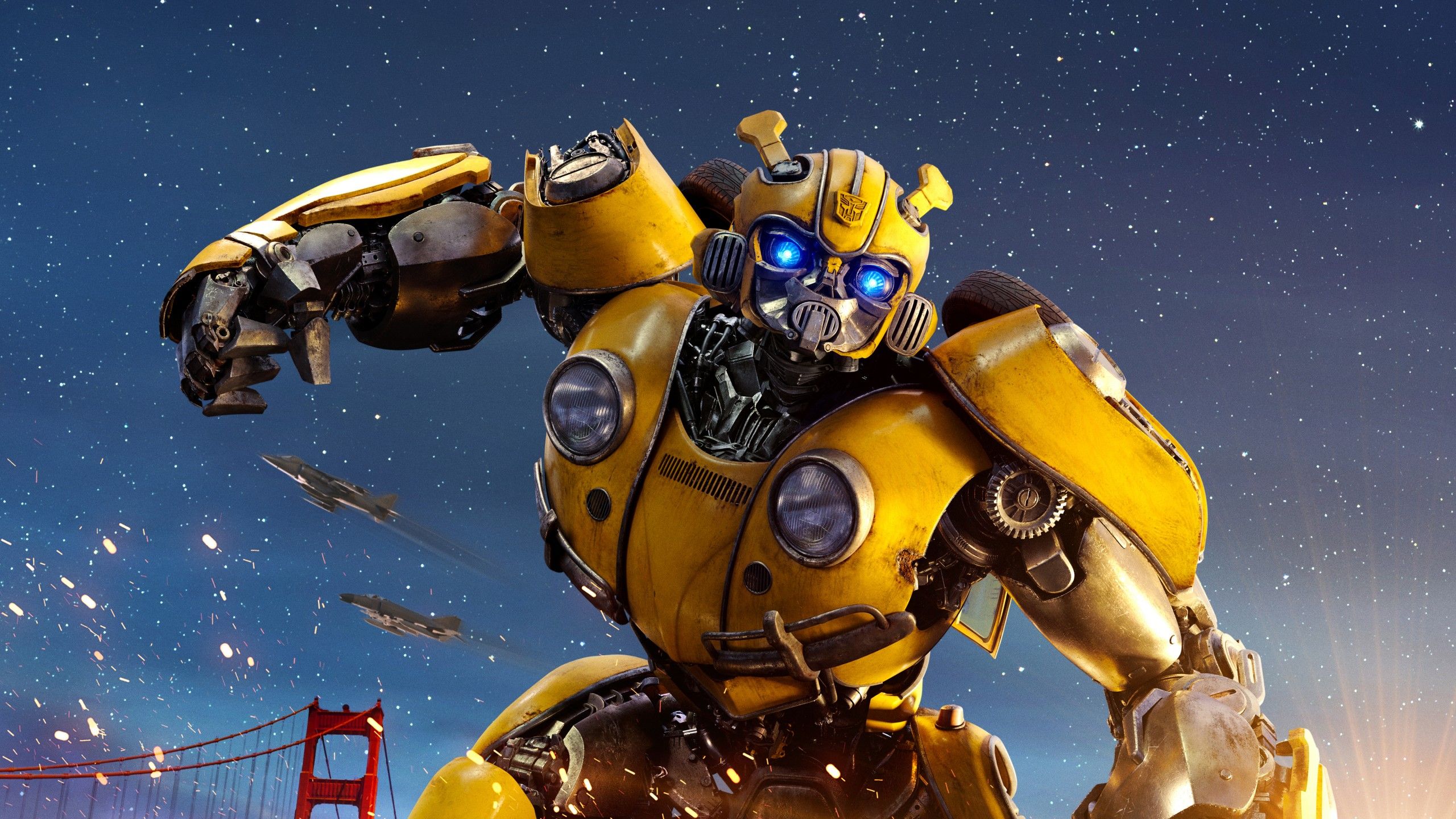 Wallpaper Transformers: Bumblebee, poster, 4K, Movies