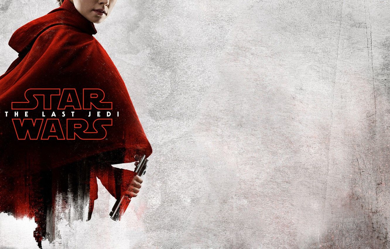 Wallpaper Star Wars, girl, fantasy, science fiction, movie, poster, Jedi, film, lightsaber, actress, sci fi, sci- fi, Rey, Daisy Ridley, official poster, Star Wars: The Last Jedi image for desktop, section фильмы