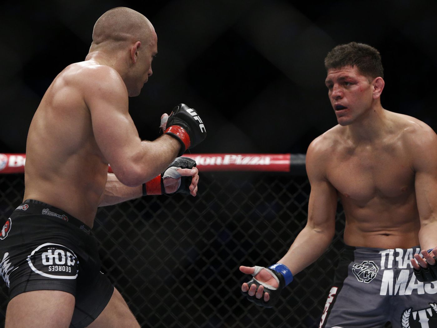 Nick Diaz Slams Georges St Pierre For UFC Retirement: 'He Fights Like A B*tch And Always Has'