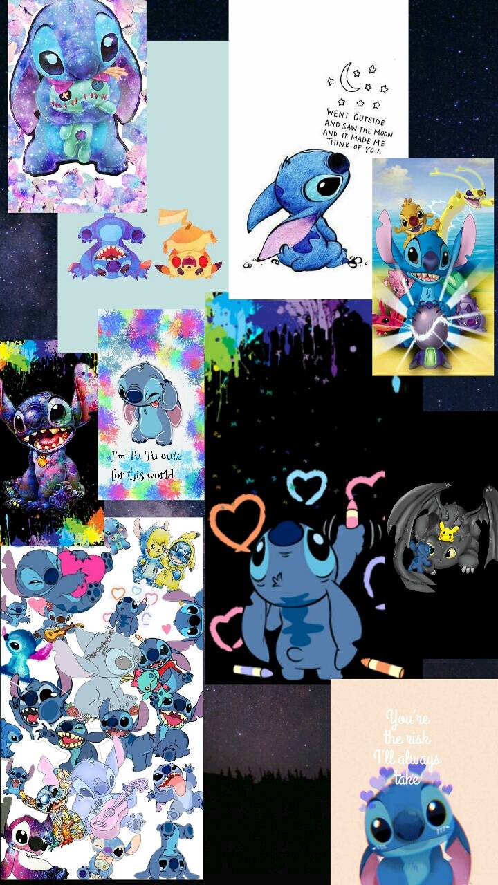 Stitch Wallpaper Aesthetic Collage | Images and Photos finder
