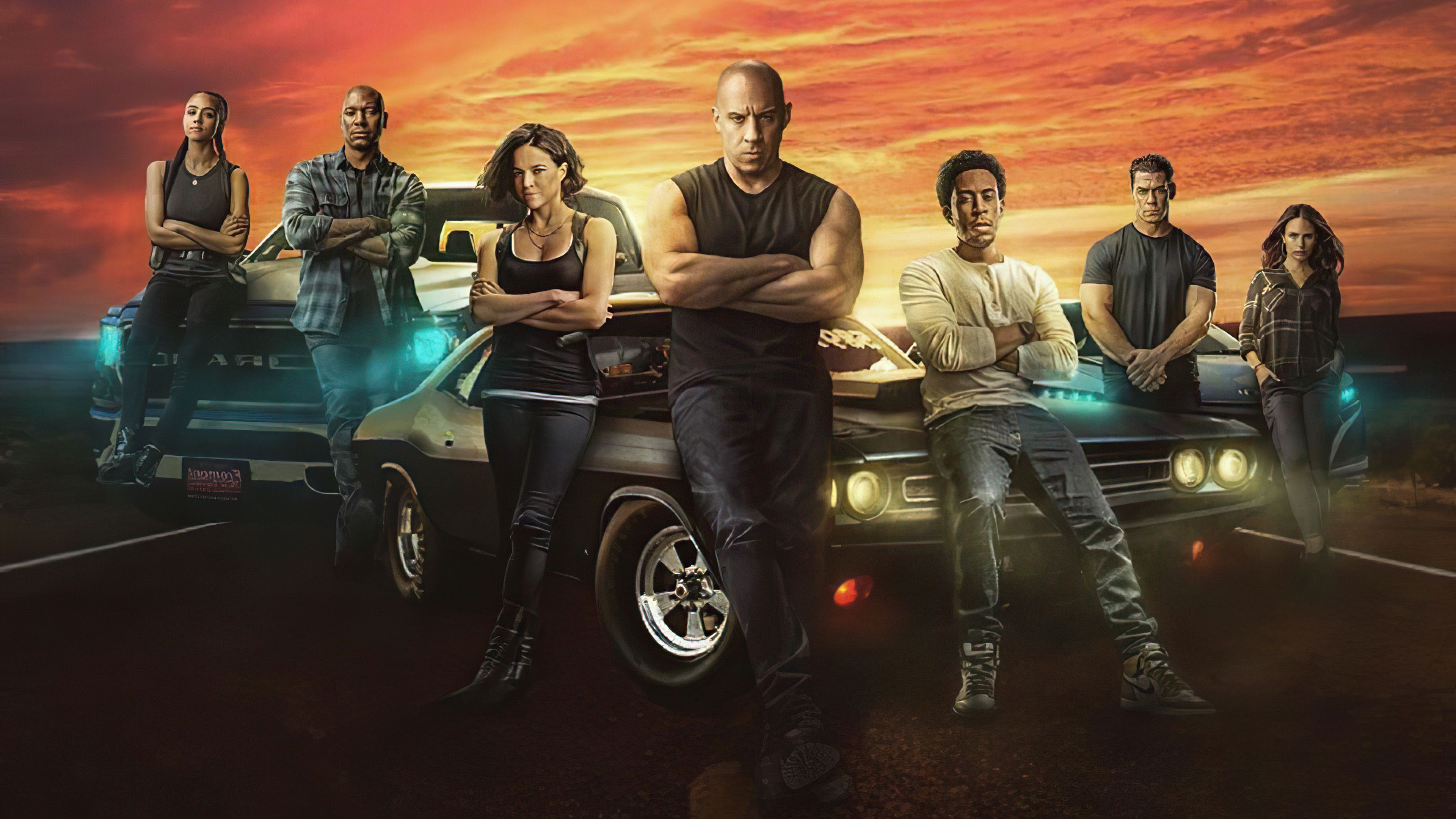 Fast And Furious 9 4K HD Wallpaper