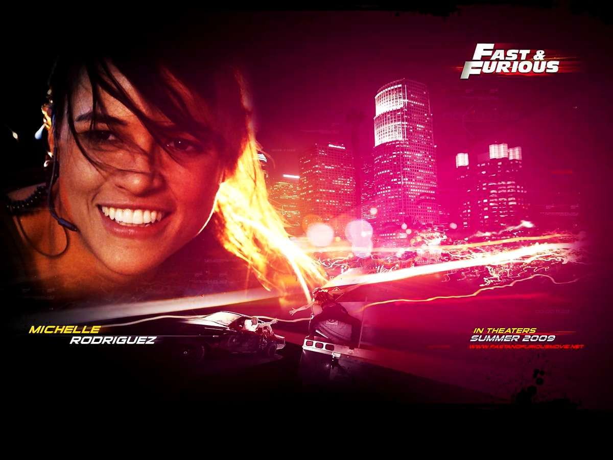 Background image Michelle Rodriguez, Fast & Furious, Smile. TOP Free image