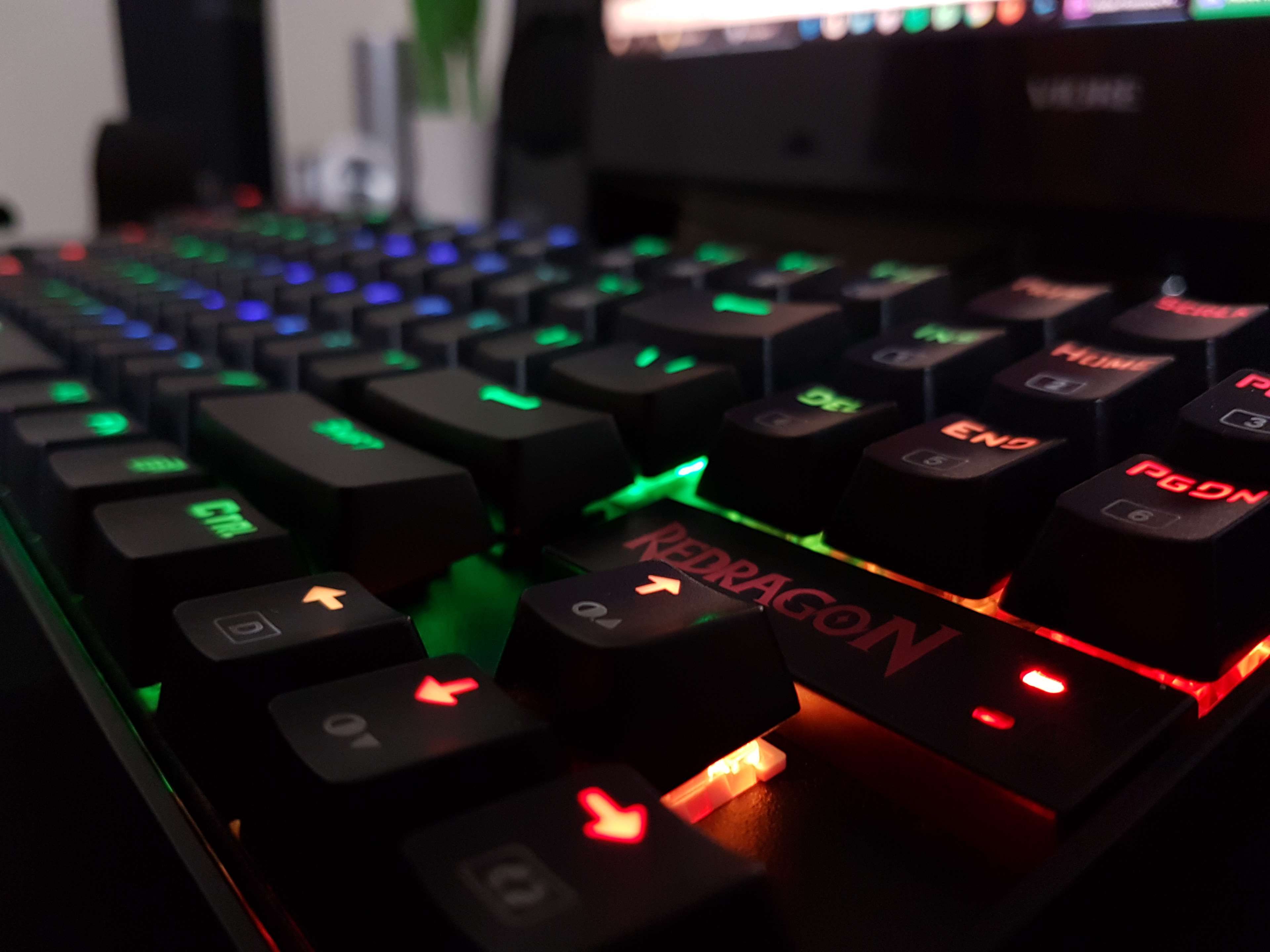 Backlight, Computer Keyboard, Gamer, Gaming, Mechanic, Keyboard Close Up HD Wallpaper