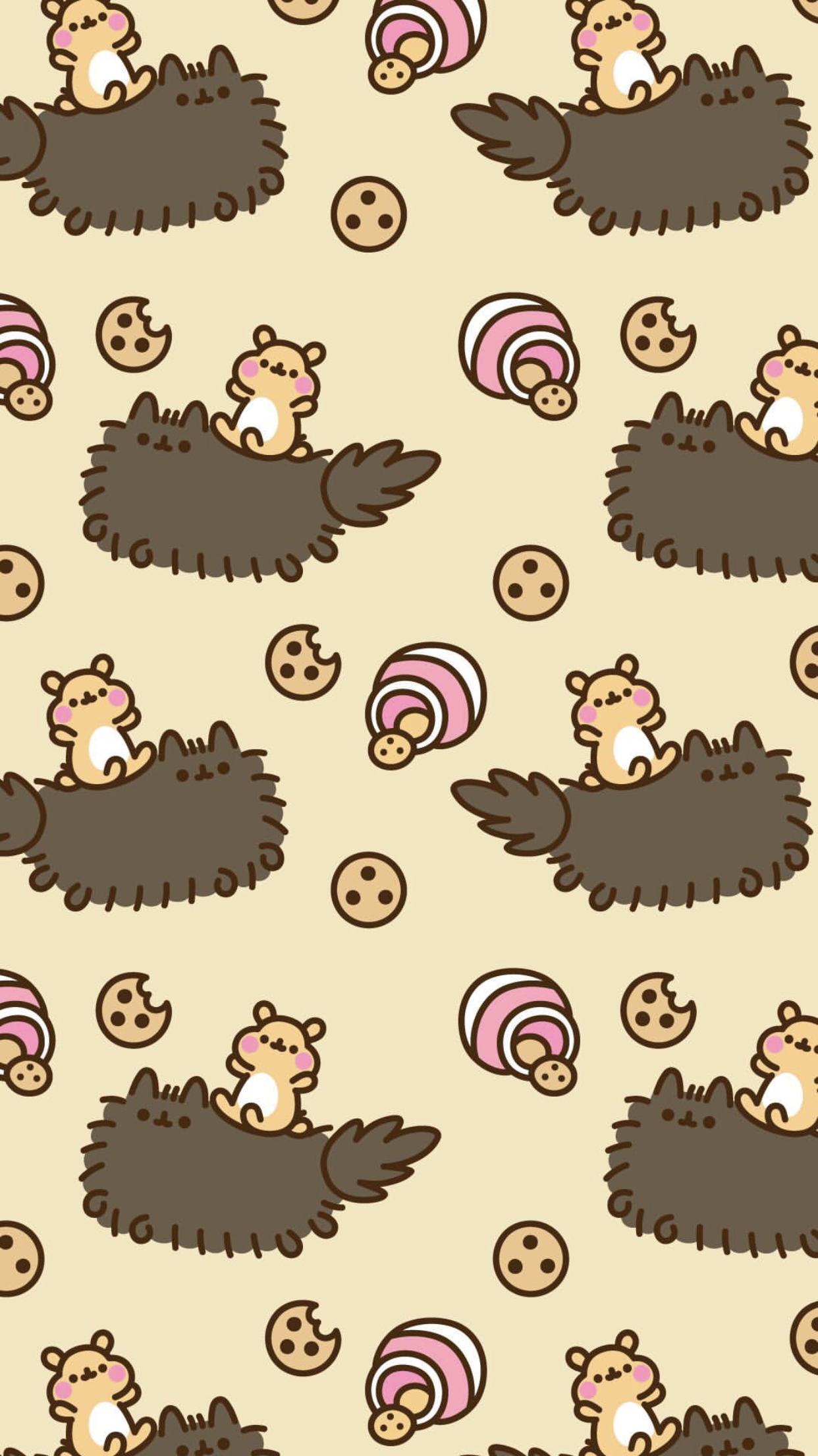 pusheen iphone wallpaper. Pusheen, Pusheen cat, Pusheen cute