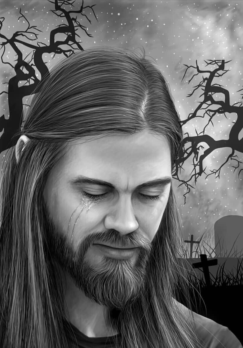 PAUL 'JESUS' ROVIA. Walking dead art, Amc shows, Jesus
