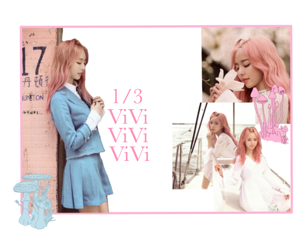 I made a vivi wallpaper! :) (pink haired vivi was the best era imo)