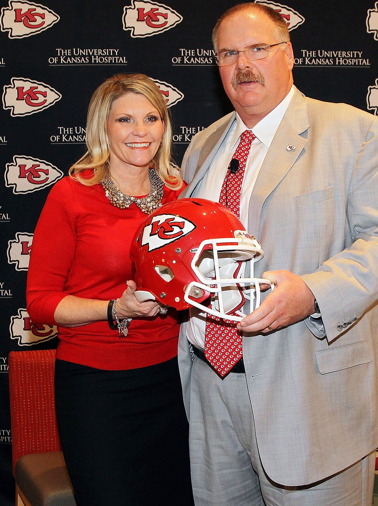 Chiefs Coach Calls Wife His Real ‘Trophy’ After Super Bowl Win
